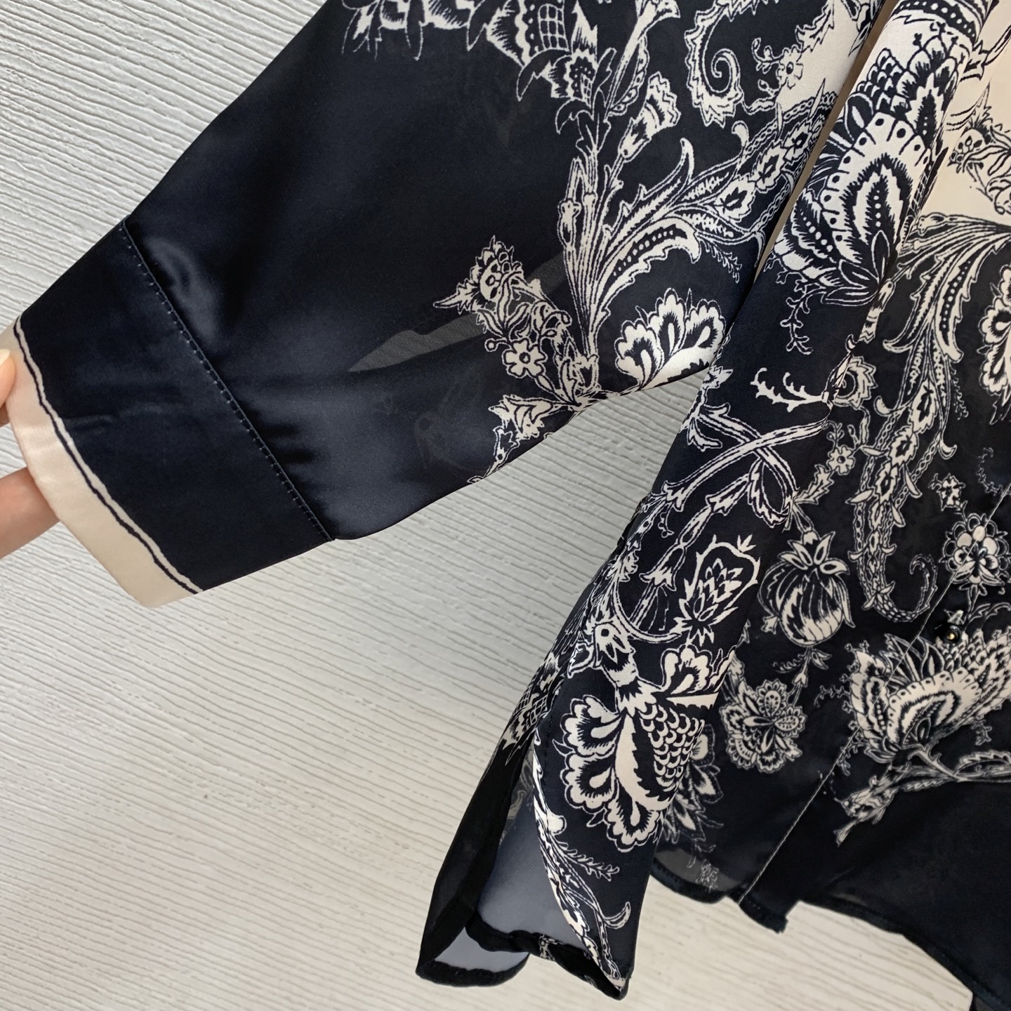 Zimmermann Silk Blend Two-Piece Set: Vintage Print Blouse & Wide-Leg Pants 4 i1753200562249 8611 0 3