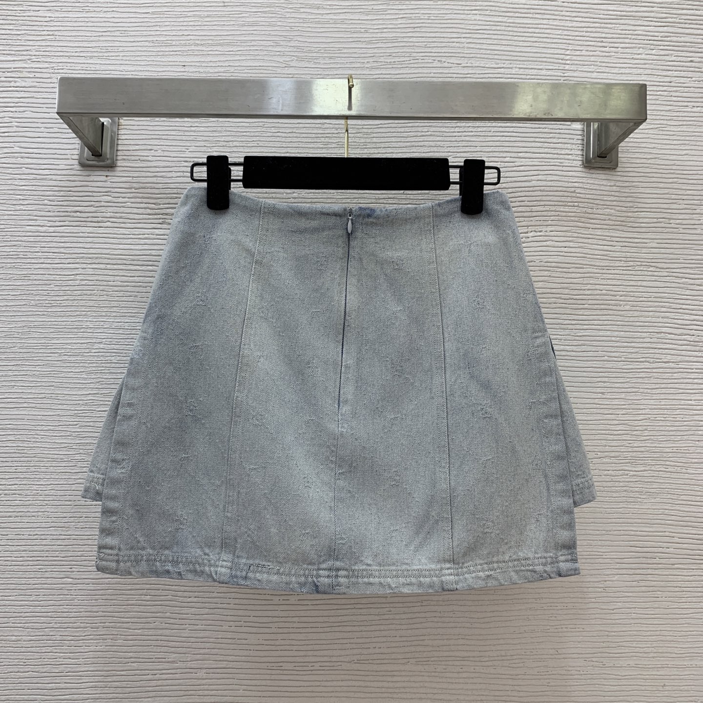 Miu Miu Denim Set: Beaded Embellished Sleeveless Top & High-Waist Shorts 9 i1756236236554 9357 0 8