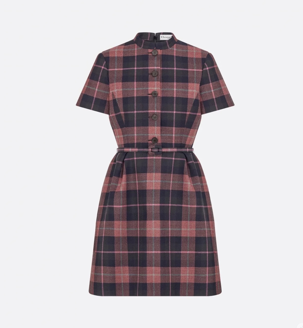 NO:478943,Model number G25082943 Dio* new autumn and winter models are available!  D's high-end customized wool-blend plaid fabric, original letter engraved logo, half-breasted press-pleated skirt, waist-hugging, slim stand-collar short-sleeved dress!  (Size S shoulder width 36, bust 80~84, waist 70, sleeve length 22, skirt length 90) hair, dior, dior, skirt, T-shirt, alexander wang19860909款号G25082943 Dio*秋冬新款上新！D家高端定制羊毛混纺格纹面料、原版字母刻logo半排扣压褶裙摆收腰显瘦立领短袖连衣裙！ （S码肩宽36,胸围80～84,腰围70,袖长22,裙长90）发,,dior,dior,skirts,T-shirt,alexander wang,Women's clothing