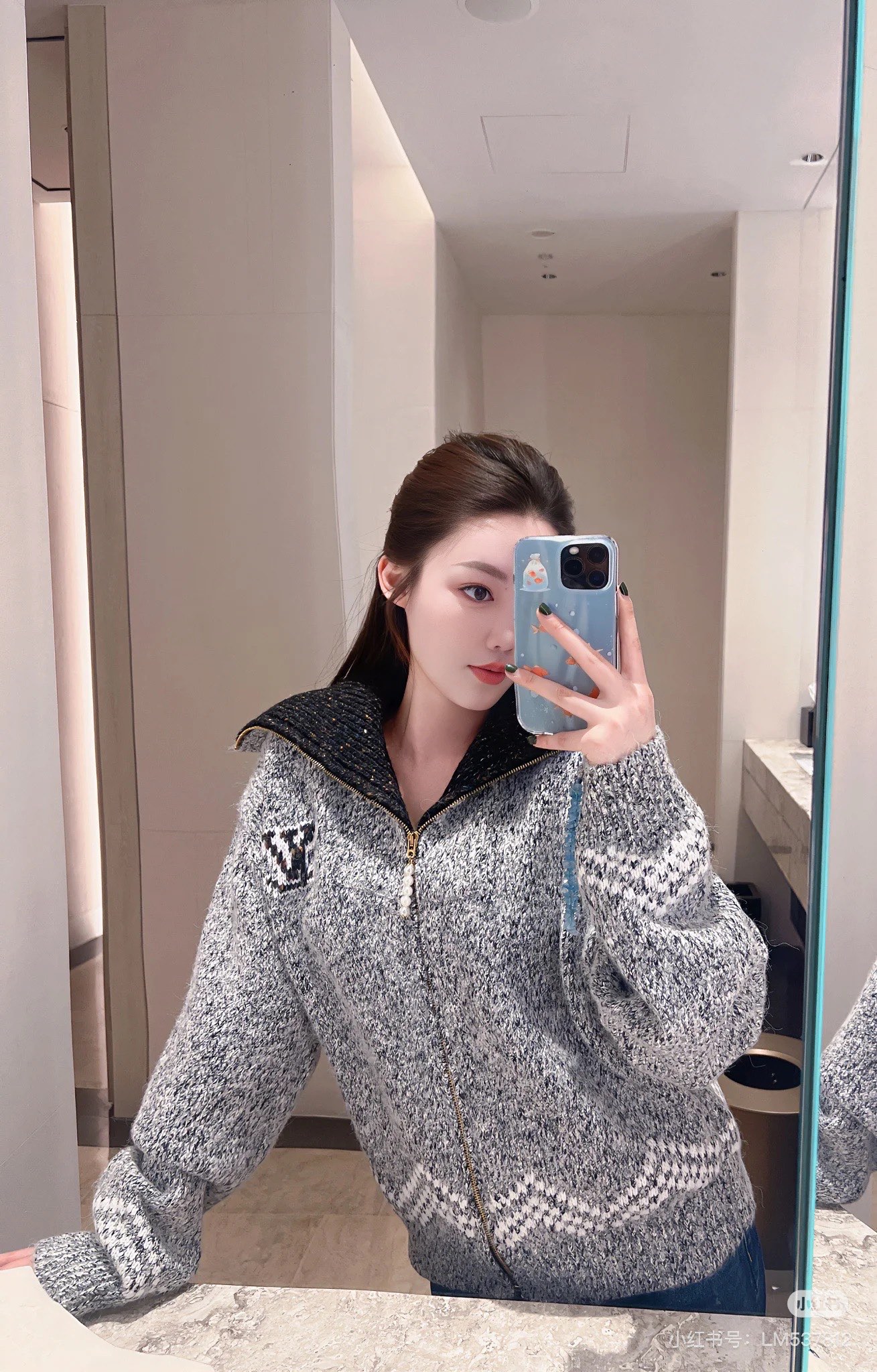 NO:564988,Style No. G25101254 LOUIS*Lvjia LV new model for men and women, sailing and nautical pattern jacquard loose and fashionable zipper cardigan large lapel jacket!  Light gray, (M size shoulder width 44, chest 110, sleeve length 55, clothing length 61),,louis vuitton,louis vuitton,louis vuitton,louis vuitton,jackets & coats,alexander wang19860909款号G25101254 男女同款LOUIS*驴家LV新款、帆船航海图案提花宽松时尚拉链开衫大翻领外套！浅灰色,（M码肩宽44,胸围110,袖长55,衣长61）,,louis vuitton,louis vuitton,louis vuitton,louis vuitton,jackets & coats,alexander wang,Women's clothing