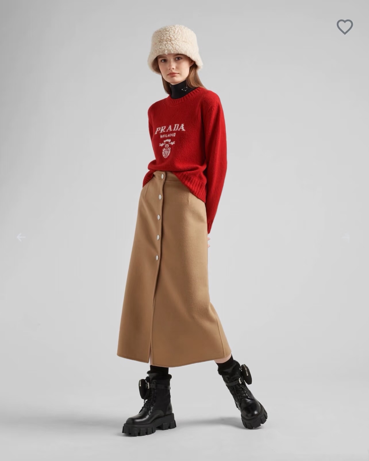 NO:608612,Model No. G25112058 PRAD* new high-end customized wool yarn fabric, precision embroidered logo short pullover round neck long-sleeved sweater top!  Gray, red, (M size bust 94, sleeve length 59, dress length 49) hair, prada, alexander wang19860909款号G25112058 PRAD*新款 高端定制羊毛纱线面料、精密刺绣logo徽标短款套头圆领长袖针织衫上衣！灰色、红色、（M码胸围94,袖长59,衣长49）发,,prada,alexander wang,Women's clothing