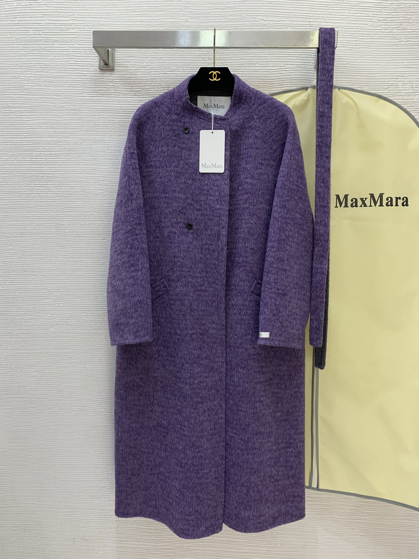 NO:621861,Model No. G25112572 MaxMar* new high-end customized Australian double-sided woolen high-quality fabric, two-color fabric, fashionable and simple button placket with belt to tighten the waist and make the slimmer and longer woolen coat come with a dust bag!  Dark gray, straw gray, purple gray, (S size bust 128, raglan sleeve length 67, dress length 112) hair,,jackets & coats,alexander wang19860909款号G25112572 MaxMar*新款高端定制澳洲双面羊毛呢优质面料、双色面料时尚简约系扣门襟搭配腰带收腰显瘦长款毛呢大衣外套赠送防尘袋！深灰色、草黄灰、紫灰色、（S码胸围128,连肩袖长67,衣长112）发,,jackets & coats,alexander wang,Women's clothing