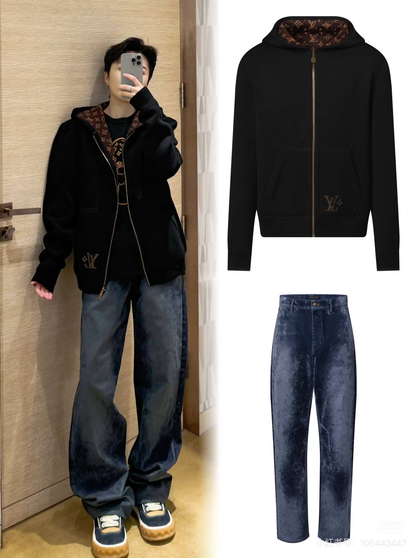 NO:623814,Model No. G25112734 LOHIS*Lvjia LV new high-end customized wool blended yarn fabric, same style for men and women, double-sided and wearable, personalized design, fashionable and versatile hooded knitted cardigan zipper jacket!  Black, (M size shoulder width 48, bust 110, sleeve length 62, dress length 66) hair,,louis vuitton,louis vuitton,louis vuitton,jackets & coats,hats,alexander wang19860909款号G25112734 LOHIS*驴家LV新款 高端定制羊毛混纺纱线面料、男女同款双面可穿个性设计时尚百搭连帽针织开衫拉链外套！黑色,（M码肩宽48,胸围110,袖长62,衣长66）发,,louis vuitton,louis vuitton,louis vuitton,jackets & coats,hats,alexander wang,Women's clothing