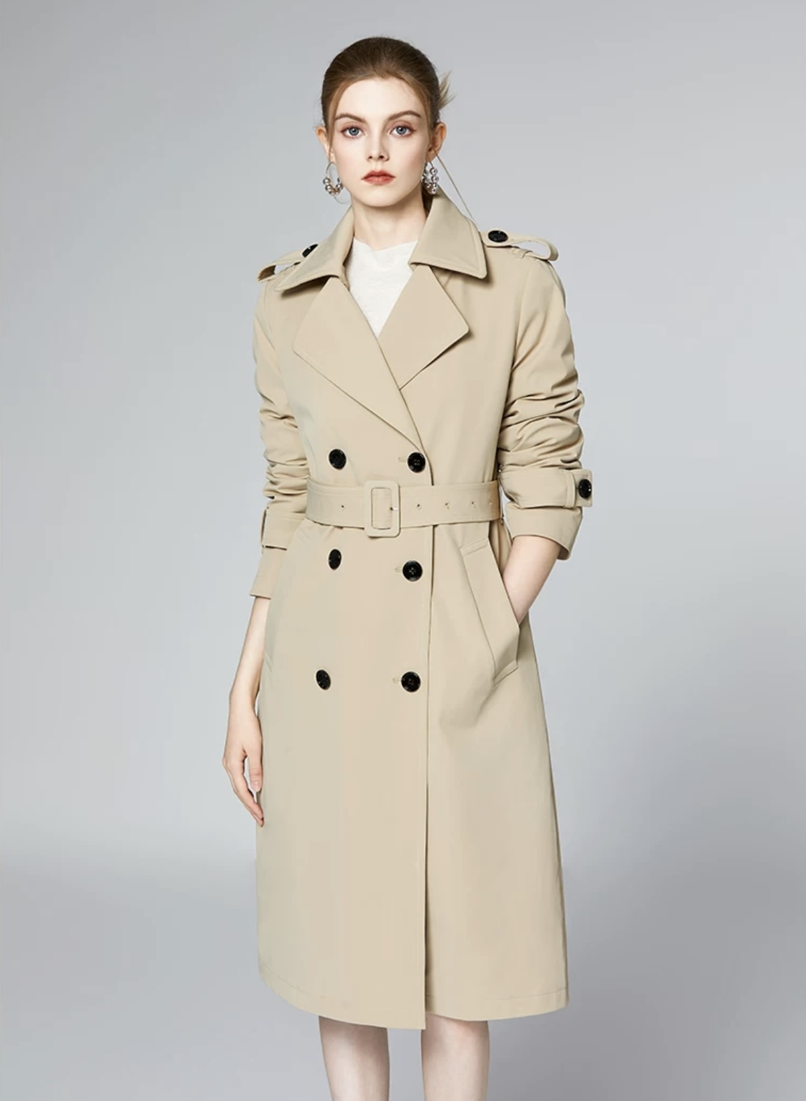 NO:625363,Model No. G25112962 Exclusively customized high-end boutique down jacket and windbreaker!  BURBERR* new European high-quality detachable zipper lining 90 white duck down filling stripe pressing technology, classic double-breasted buckle with belt waist slimming fashion commuter lapel thickened down jacket windbreaker coat [price does not include dust bag] black, khaki, green and white, (M size shoulder width 39, chest 100, sleeve length 57, clothing length 104) hair, burberry, jackets & coats, down jacket, alexander wang19860909款号G25112962 独家定制高端精品羽绒服风衣！BURBERR*新款欧货精品质量可拆卸拉链内胆90白鸭绒填充物条纹压线工艺、经典双排扣搭配腰带收腰显瘦时尚通勤翻领加厚羽绒服风衣外套大衣【价格不含防尘袋】黑色、卡其色、青透白、 （M码肩宽39,胸围100,袖长57,衣长104）发,,burberry,jackets & coats,down jacket,alexander wang,Women's clothing