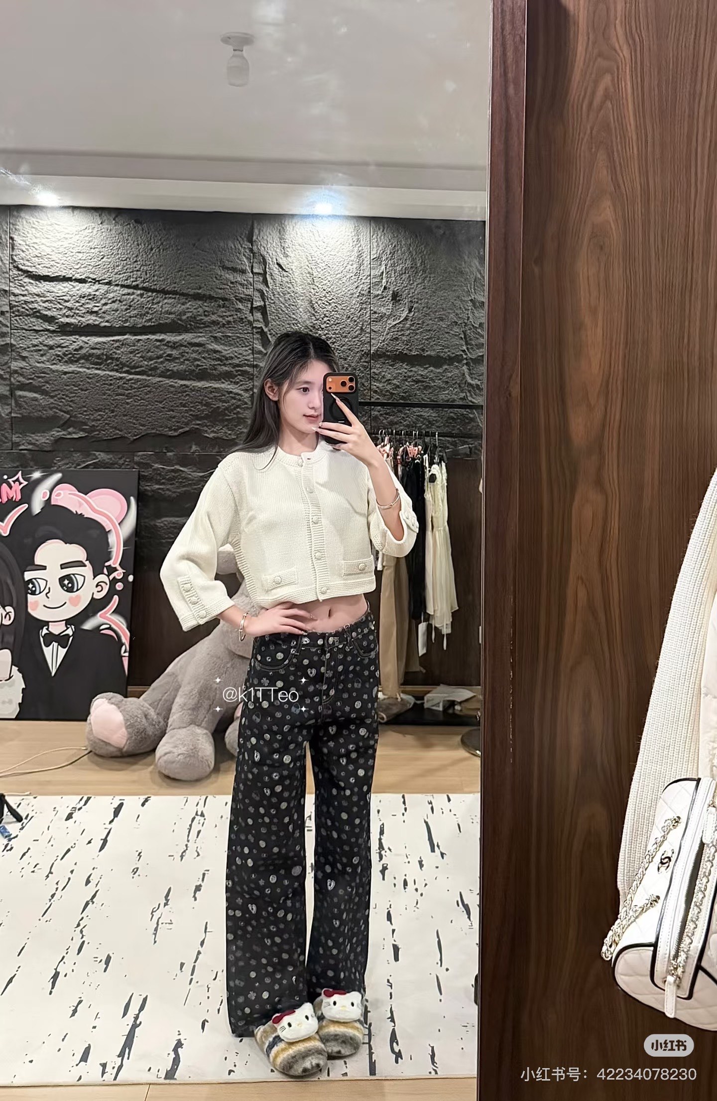 NO:628774,Model No. G25120287 CHANE*L new style high-end customized colorful pattern sachet bag double C flower print mid-high waist straight jeans trousers!  36.38.40 (size 38 waist 70 non-elastic, pants length 106) hair,,chanel,jeans,alexander wang19860909款号G25120287 CHANE*L新款 高端定制彩色图案小香包包双C花朵印花 中高腰直筒牛仔裤长裤！36.38.40（38码腰围70无弹力,裤长106）发,,chanel,jeans,alexander wang,Women's clothing