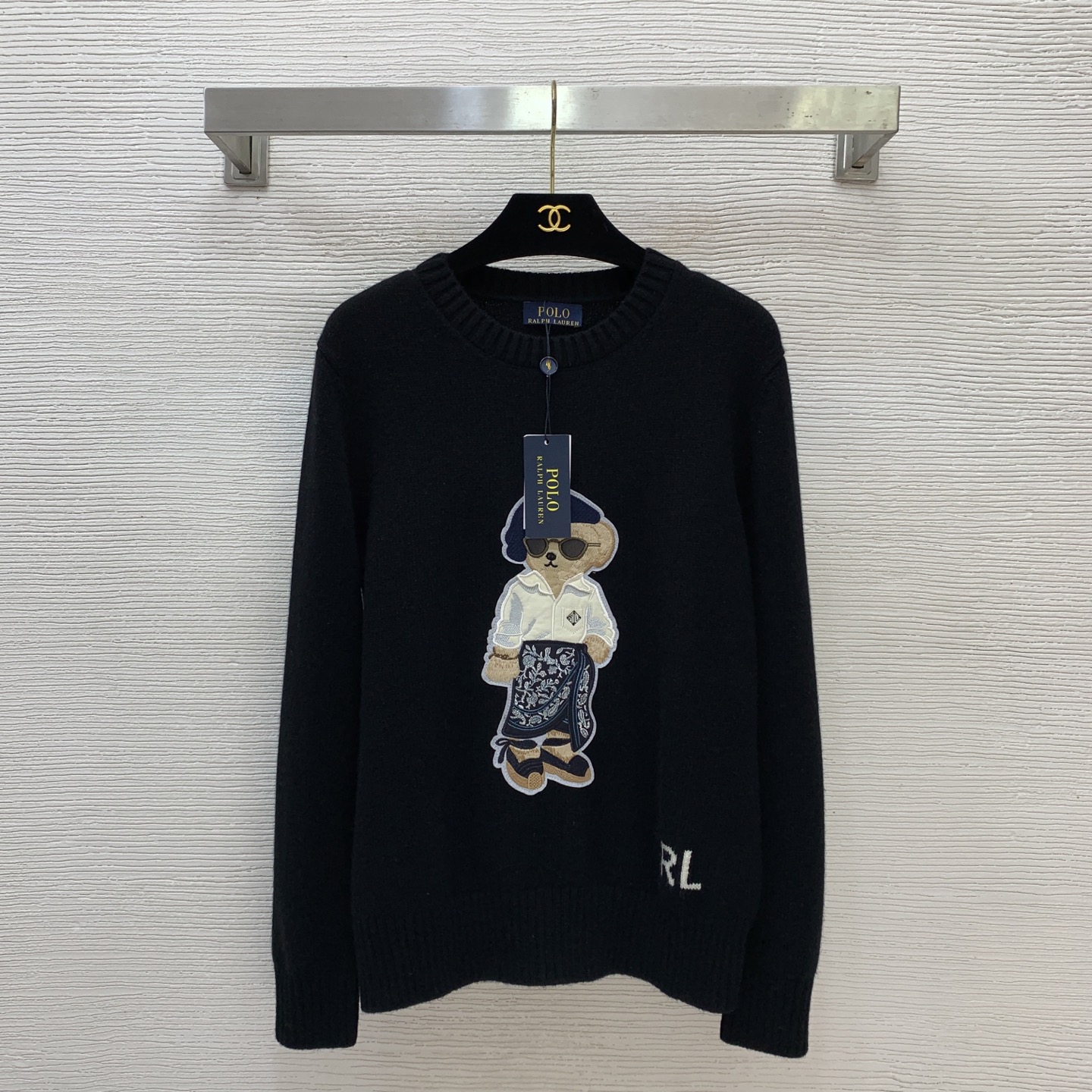 款号G Ralph Laure*拉夫家RL新款高端定制100%羊毛纱线面料软糯亲肤！贝雷帽民族风刺绣围裙