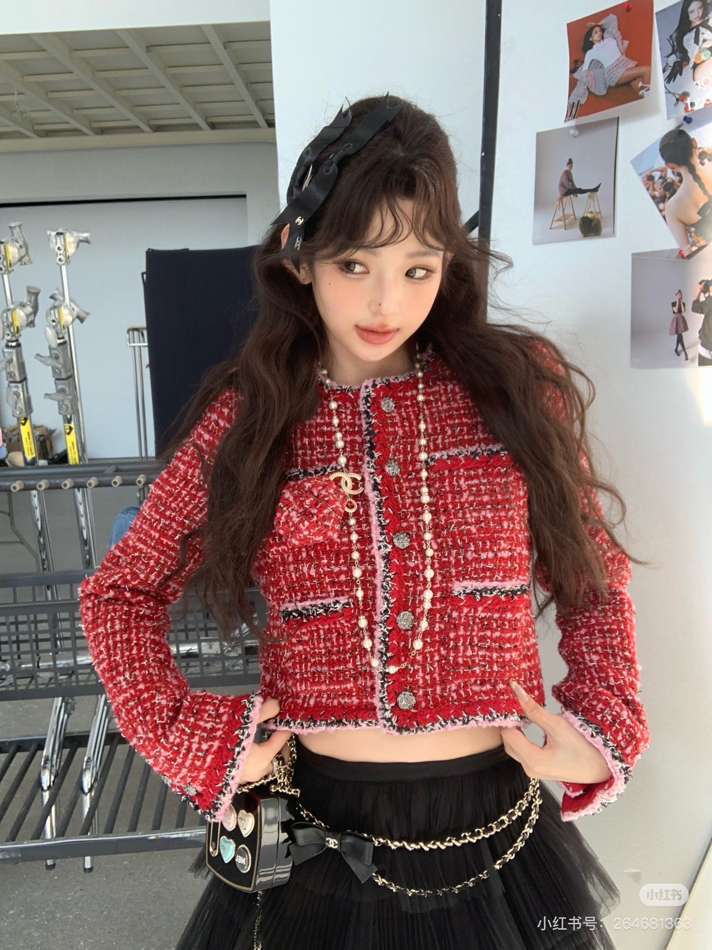 款号G CHANE*L新款 高端定制欧货精品质量✔️香奶奶家25年秋冬系列巴黎时装周走秀最火单品！圣诞必