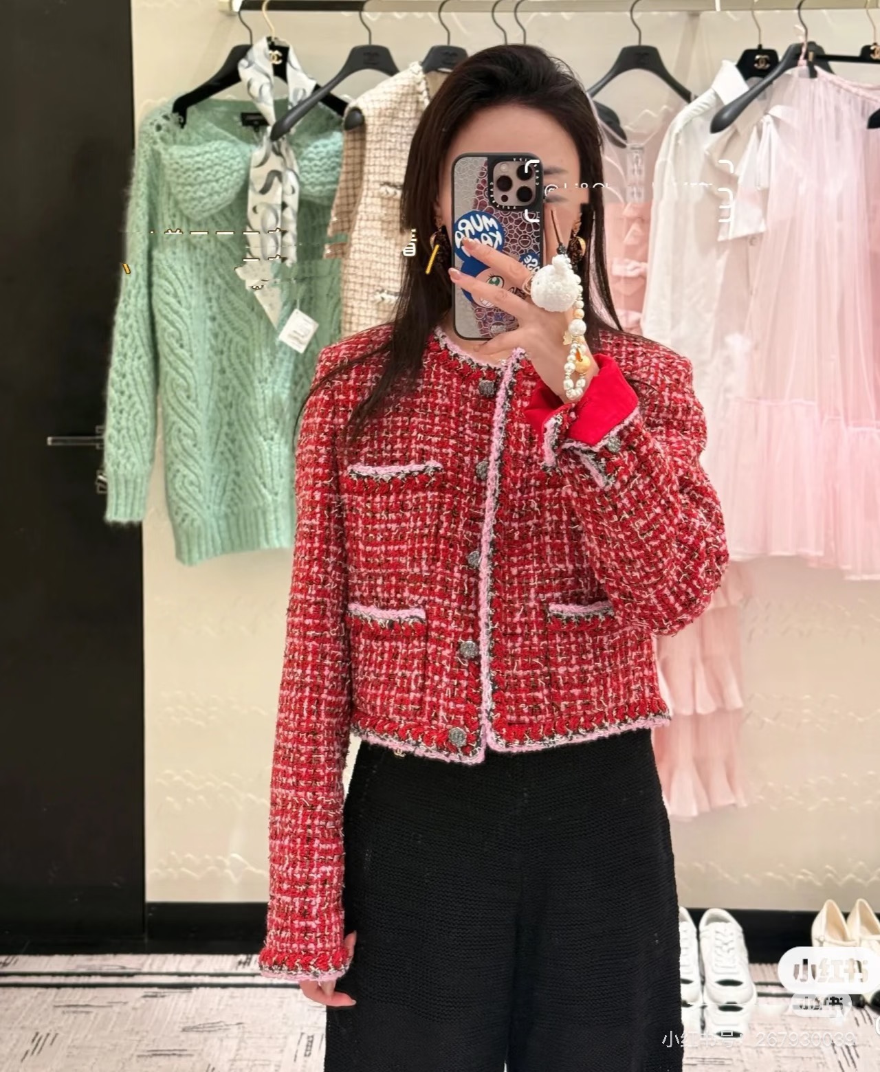 款号G CHANE*L新款 高端定制欧货精品质量✔️香奶奶家25年秋冬系列巴黎时装周走秀最火单品！圣诞必
