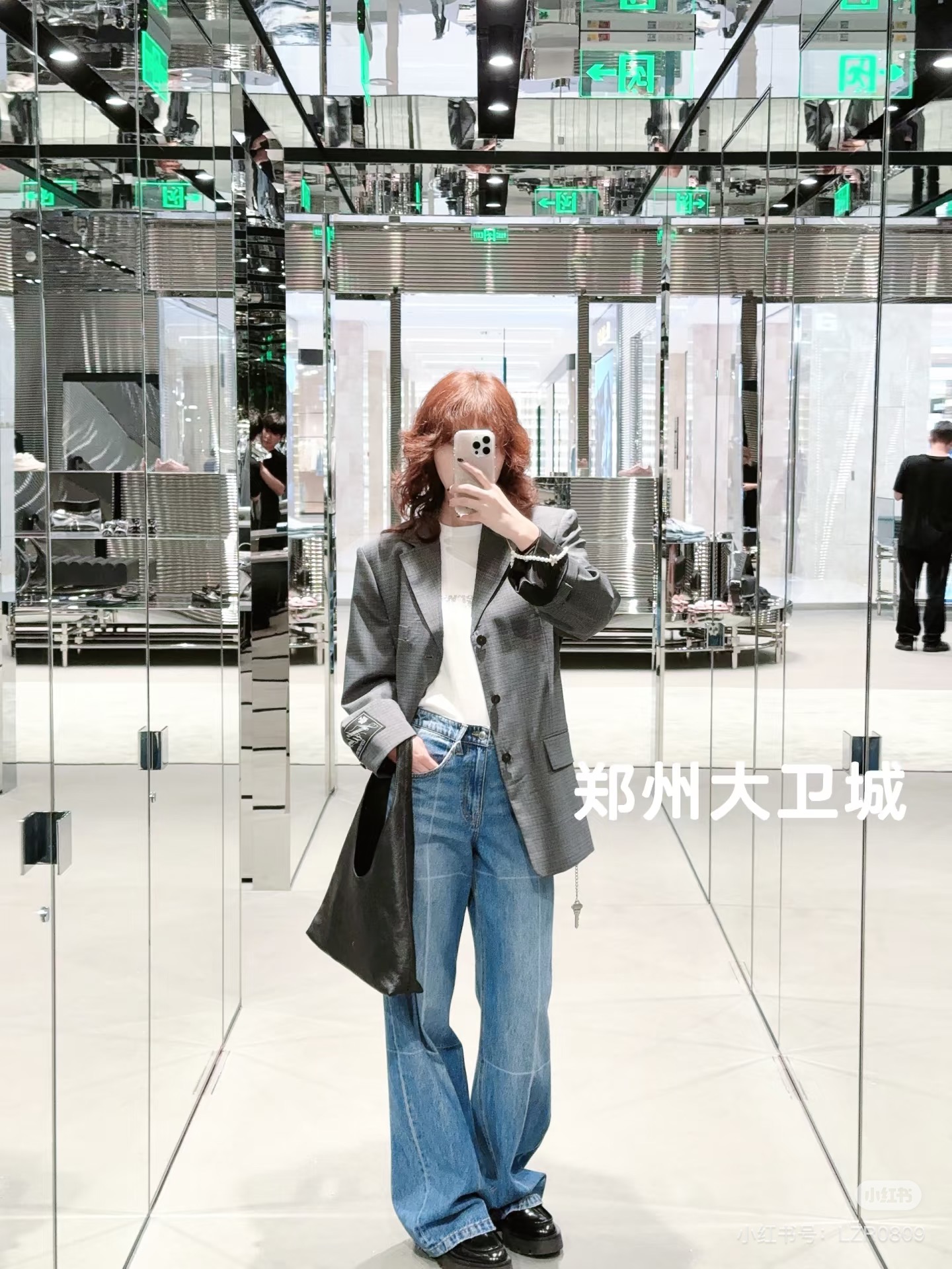NO:638953,Style No. G25121142 Alexander Wan* Wangjia’s new high-end customized washed denim cotton, letter logo hardware accessories, gradient faded plaid, fashionable and versatile straight-leg wide-leg jeans!  24-25-26-27-28-29-30 (size 27 waist 70 non-elastic, pants length 106/waist ±2 fabric non-elastic),Alexander Wang-clothing,alexander wang,jeans,alexander wang19860909款号G25121142 Alexander Wan*大王家新款 高端定制洗水牛仔棉、字母logo五金配件渐变晕染格纹时尚百搭直筒阔腿牛仔裤！24-25-26-27-28-29-30（27码腰围70无弹力,裤长106/腰围±2面料无弹力）,亚历山大王-服装,alexander wang,jeans,alexander wang,Women's clothing
