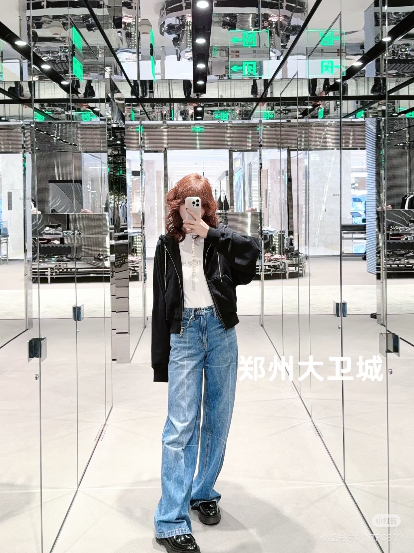 款号G Alexander Wan*大王家新款 高端定制洗水牛仔棉、字母logo五金配件渐变晕染格纹时尚