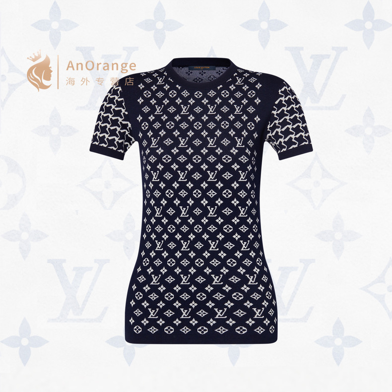 NO:689102,Style number G25123016 LOUIS* Lujia LV high version 2026 spring and summer new product recommendation, classic old flower letter logo jacquard houndstooth sleeve splicing personalized design, slim and slim round neck short-sleeved sweater top!  Khaki, navy blue, (size M shoulder width 37, bust 82, sleeve length 20, dress length 61), Louis Vuitton-clothing,louis vuitton,louis vuitton,louis vuitton,louis vuitton,louis vuitton,T-shirt,19860909款号G25123016 LOUIS*驴家LV高版本2026年春夏新品推荐、经典老花字母logo提花千鸟格袖子拼接个性设计、修身显瘦圆领短袖针织衫上衣！卡其色、藏蓝色、（M码肩宽37,胸围82,袖长20,衣长61）,路易威登-服装,louis vuitton,louis vuitton,louis vuitton,louis vuitton,louis vuitton,T-shirt,,Women's clothing