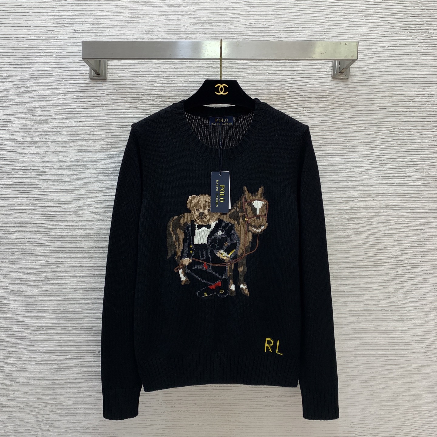 款号D Ralph Laure*拉夫家新款上新🔥马年限定推荐单品✔️礼服帅气小熊牵马图案提花刺绣工艺RL
