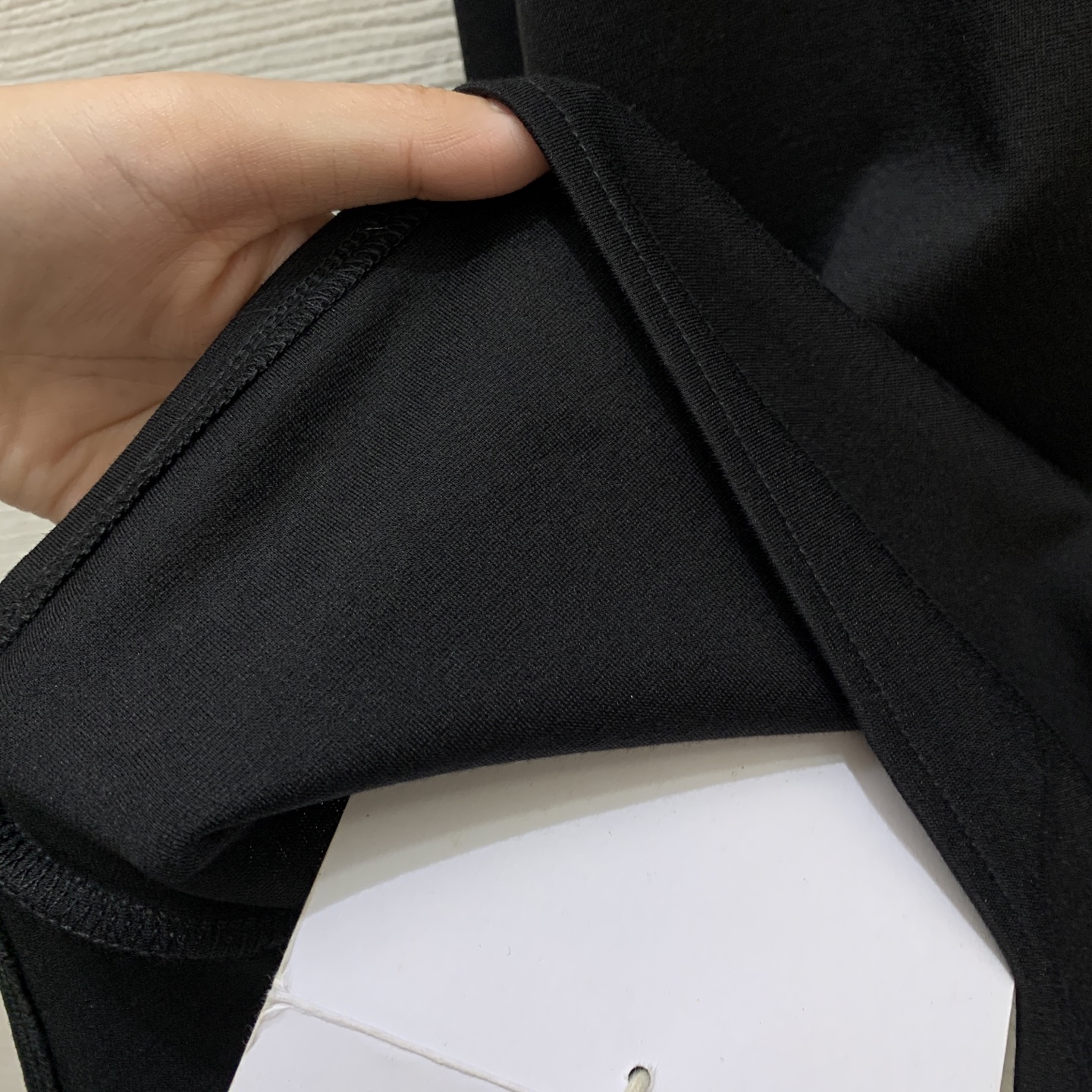 款号G VERSAC*新款定制辣妹风时尚性感双开叉裙摆设计金色别针扣装饰修身显瘦罗马棉无袖背心裙加长款连