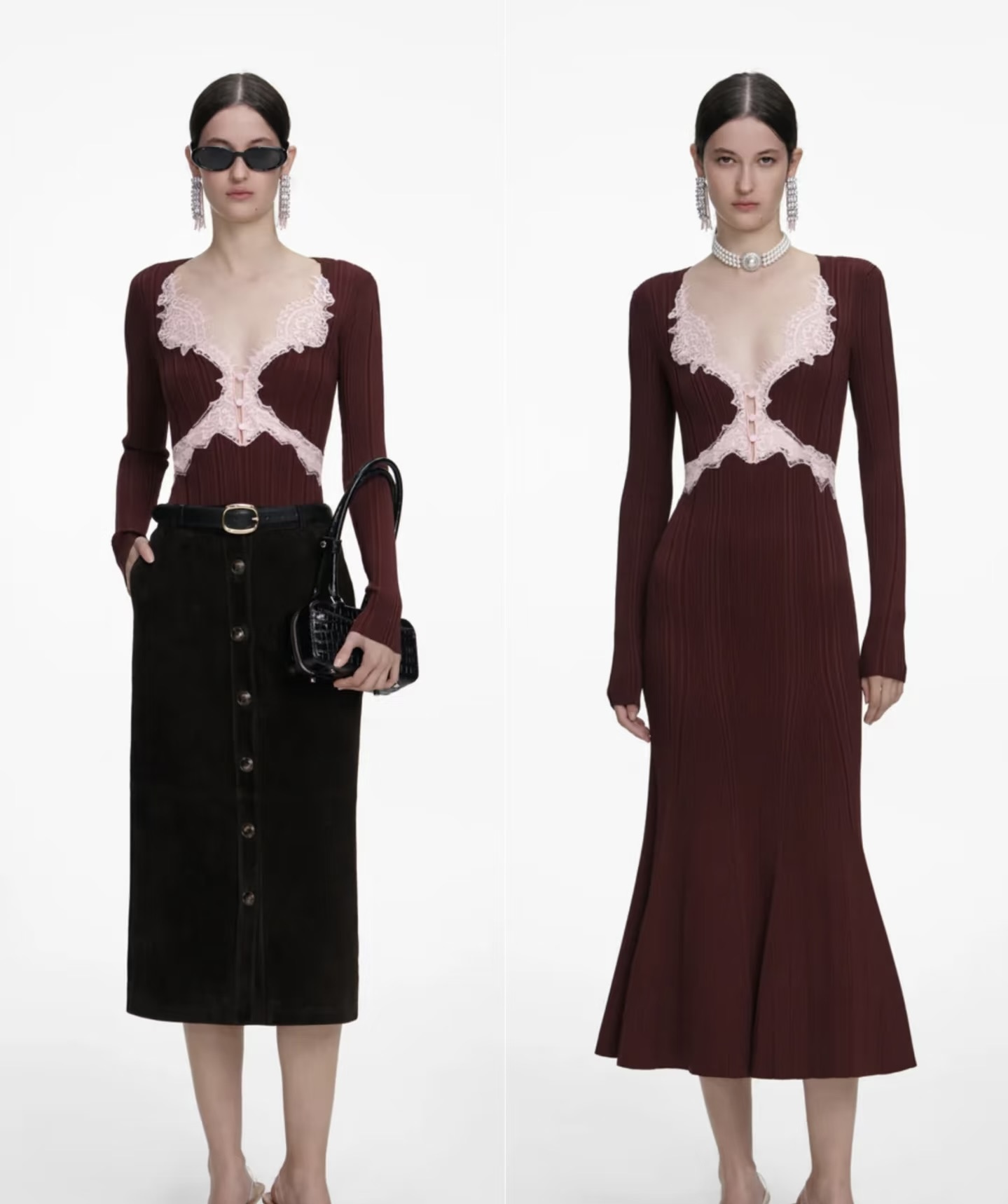 NO:776388,The highest version of the girl on the market inspects the goods, trims the three marks on the threads, pictures of the goods and takes videos. If you want quality and service, please add me on WeChat. We will not accept urgent orders. Model No. D26012723 Self-Portrai* 2026 New Early Spring The highest version of the girl on the market inspects the goods, trims the three marks on the threads, pictures of the goods and takes videos. If you want quality and service, please add me on WeChat. We do not accept urgent orders.  Customized fashionable and sexy lace splicing, slimming and slimming, the highest version on the market. The girl inspects the goods, trims the three marks on the threads, pictures of the goods and takes videos. If you want quality and service, please add me on WeChat. I will not accept urgent orders. This knitted dress!  Red coffee, black, (M size bust 62~92, sleeve length 59, skirt length 127), women's clothing, skirts,19860909市面最高版本小妹验货、修剪线头上三标、货可图及拍视频,要品质要服务的加我微信,不接急单.款号D26012723 Self-Portrai*2026年早春新市面最高版本小妹验货、修剪线头上三标、货可图及拍视频,要品质要服务的加我微信,不接急单.款 定制时尚性感蕾丝花边拼接修身显瘦长市面最高版本小妹验货、修剪线头上三标、货可图及拍视频,要品质要服务的加我微信,不接急单.款针织连衣裙！红咖色、黑色、 （M码胸围62～92,袖长59,裙长127）,女装,skirts,,Women's clothing