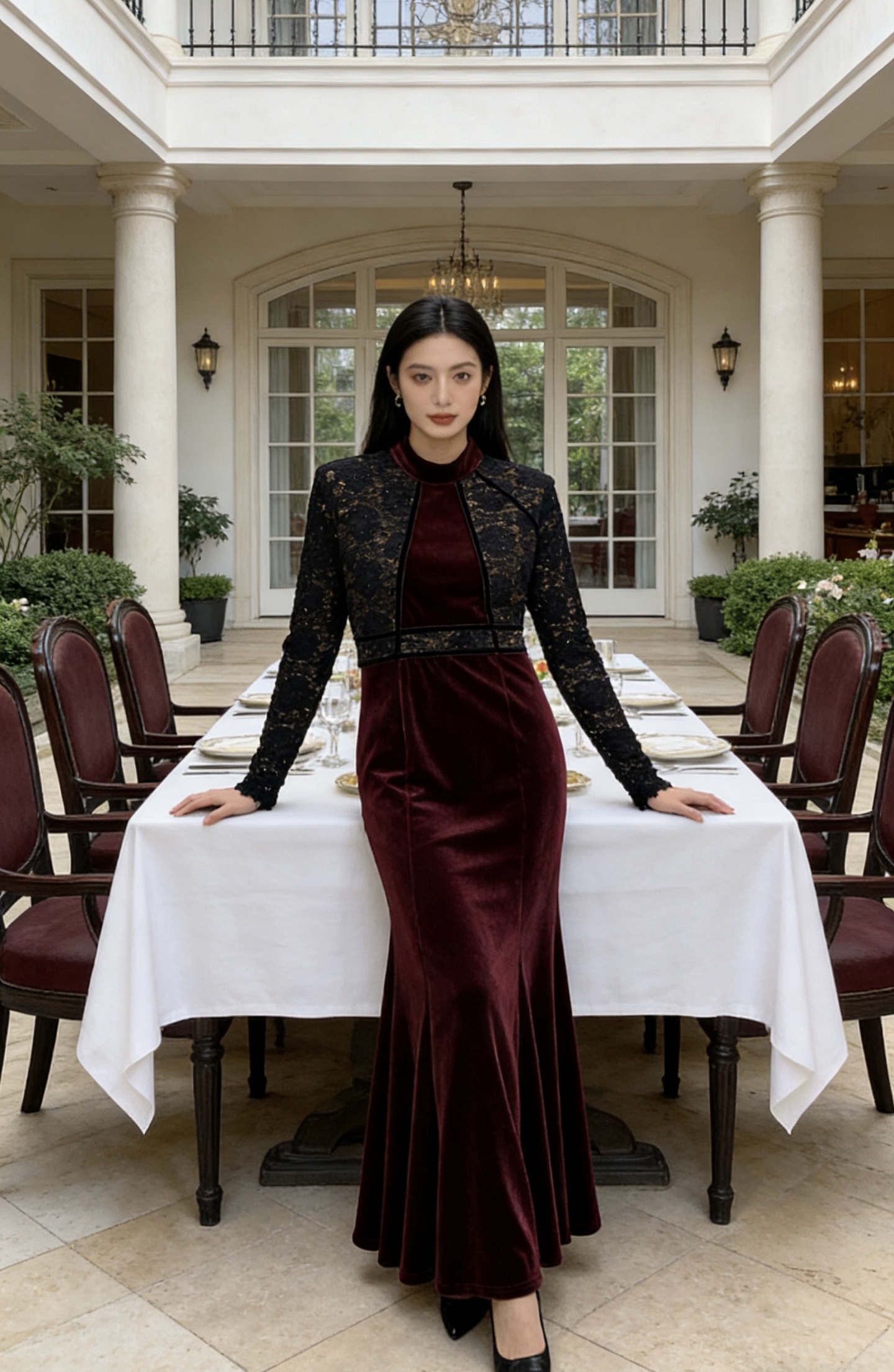 NO:776507,The highest version on the market, the girl will inspect the goods, trim the three marks on the threads, and ship the goods. If you want quality or service, please add me on WeChat. We will not accept urgent orders. Model number G26013078  Self-portrai* The new and highest version on the market, the little girl inspects the goods, trims the three marks on the threads, and delivers the goods. You can send pictures and take videos. If you want quality and service, add me on WeChat. We will not accept urgent orders.  High-end custom-made heavy draping gold velvet spliced lace fabric, fine sparkling diamond decoration, slimming waist and hip-hugging fishtail skirt with stand-up collar and long-sleeved dress!  Burgundy, black, (L size shoulder width 38 with shoulder pads, bust 90, waist 74, sleeve length 61, skirt length 135), women's clothing, skirts,19860909市面最高版本小妹验货、修剪线头上三标、发货可发图及拍视频,要品质要服务的加我微信,不接急单.款号G26013078 Self-portrai*新市面最高版本小妹验货、修剪线头上三标、发货可发图及拍视频,要品质要服务的加我微信,不接急单.款SP家新市面最高版本小妹验货、修剪线头上三标、发货可发图及拍视频,要品质要服务的加我微信,不接急单.款 高端定制沉甸甸垂坠感金丝绒拼接蕾丝面料、细闪碎钻装饰收腰显瘦包臀鱼尾裙摆立领长袖连衣裙！酒红色、黑色、 （L码肩宽38有垫肩,胸围90,腰围74,袖长61,裙长135）,女装,skirts,,Women's clothing