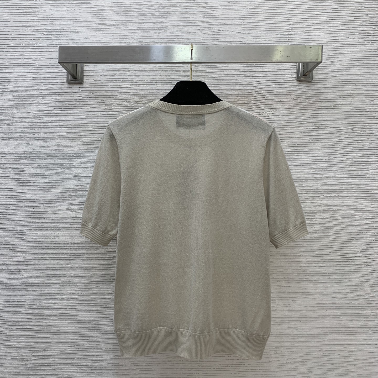 款号G Loro Pian*a新款 LP定制高端精品定制前片19姆米100%真丝斜纹绸拼接后片羊毛天丝针
