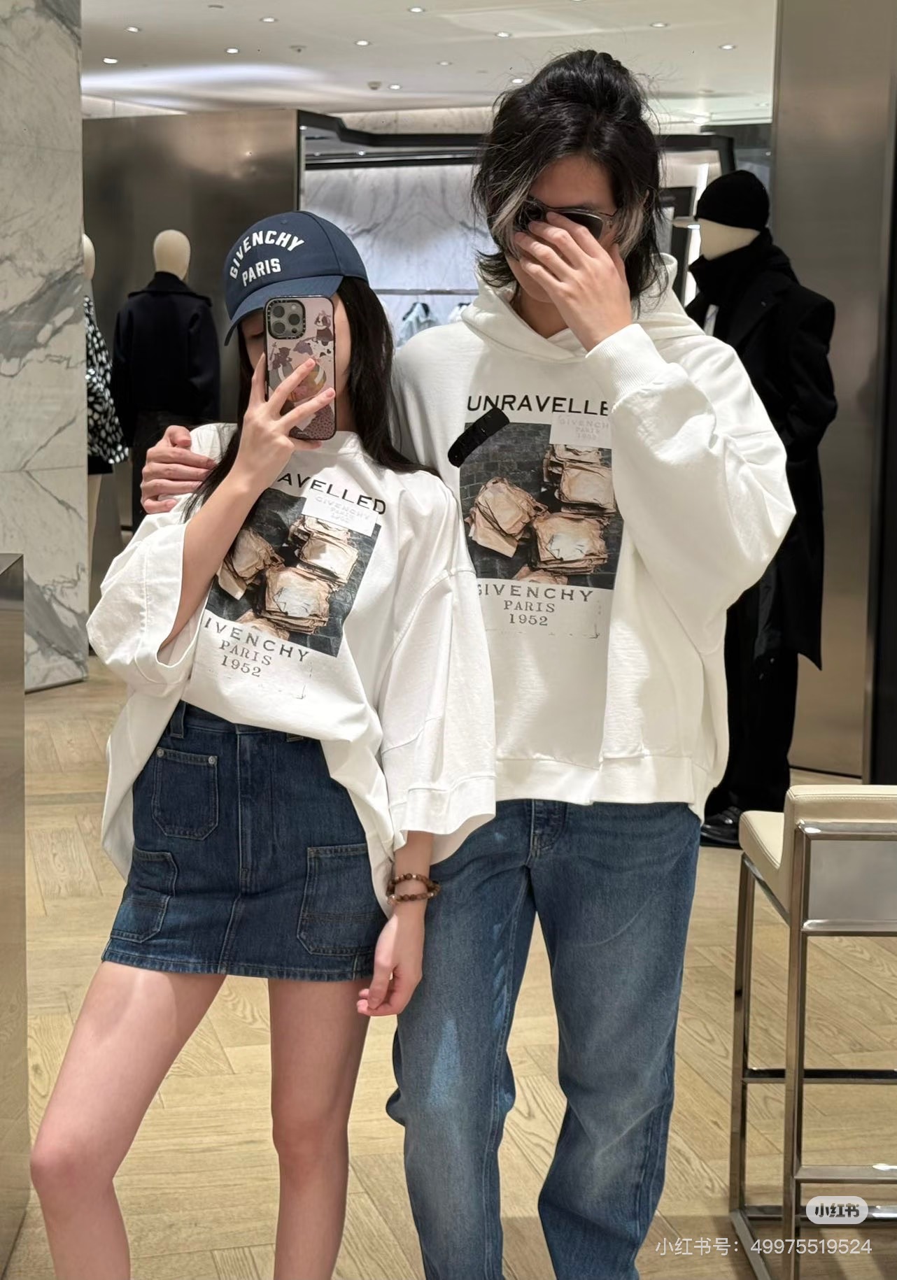 款号G Givench*y纪梵家2026年新款 高端定制洗水牛仔棉面料、字母logo纽扣口袋刺绣徽标装饰