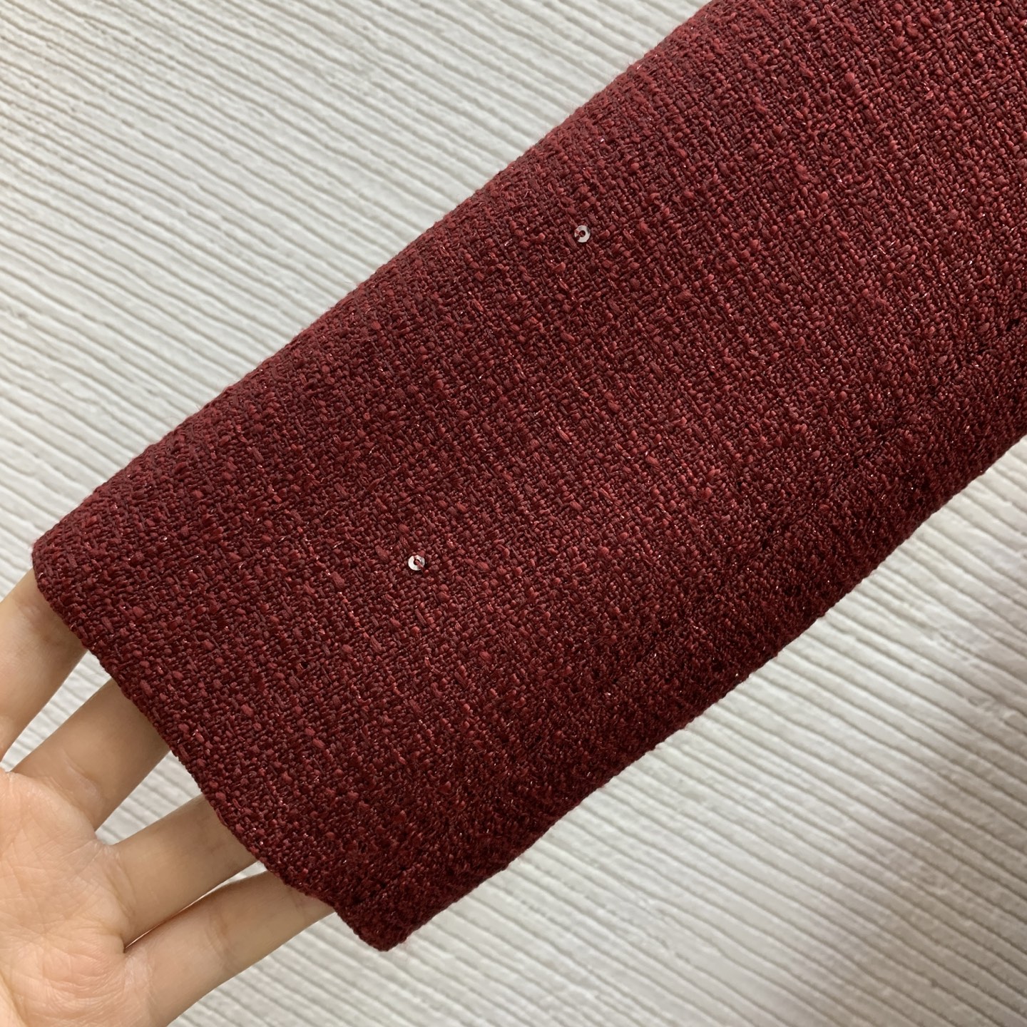 款号G Self-portrai*新款SP家高端定制亮片编织粗纺小香风面料、蝴蝶结🎀绑带装饰收腰显瘦立领