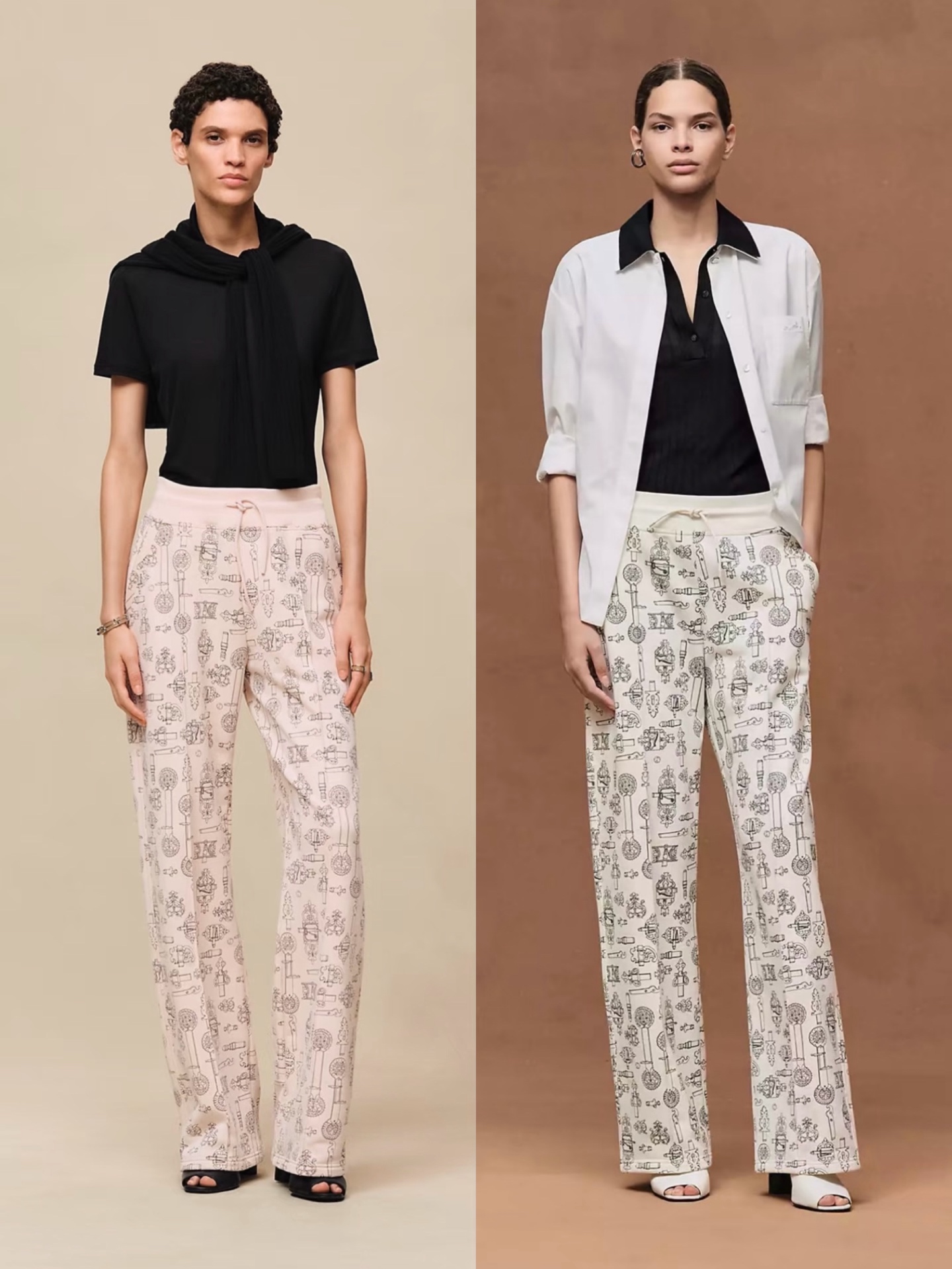 NO:744578,The highest version on the market, the girl will inspect the goods, trim the three marks on the threads, and ship the goods. If you want quality and service, please add me on WeChat. We will not accept urgent orders. Model No. D26031072 HERM*S. The new highest version on the market. The girl will inspect the goods, trim the three marks on the threads, and ship the goods. You can send pictures and videos. If you want quality and service, please add me on WeChat, but we will not accept urgent orders. Customized terry cotton fabric, geometric pattern printing, loose and fashionable straight trousers and casual pants!  (M size waist 68 elastic, hip 102, pants length 104), Hermès-clothing, hermes, hermes,19860909市面最高版本小妹验货、修剪线头上三标、发货可发图及拍视频,要品质要服务的加我微信,不接急单.款号D26031072 HERM*S新市面最高版本小妹验货、修剪线头上三标、发货可发图及拍视频,要品质要服务的加我微信,不接急单.款定制毛圈棉面料、几何图案印花宽松时尚直筒长裤休闲裤！（M码腰围68有弹力,臀围102,裤长104）,爱马仕-服装,hermes,hermes,,Women's clothing