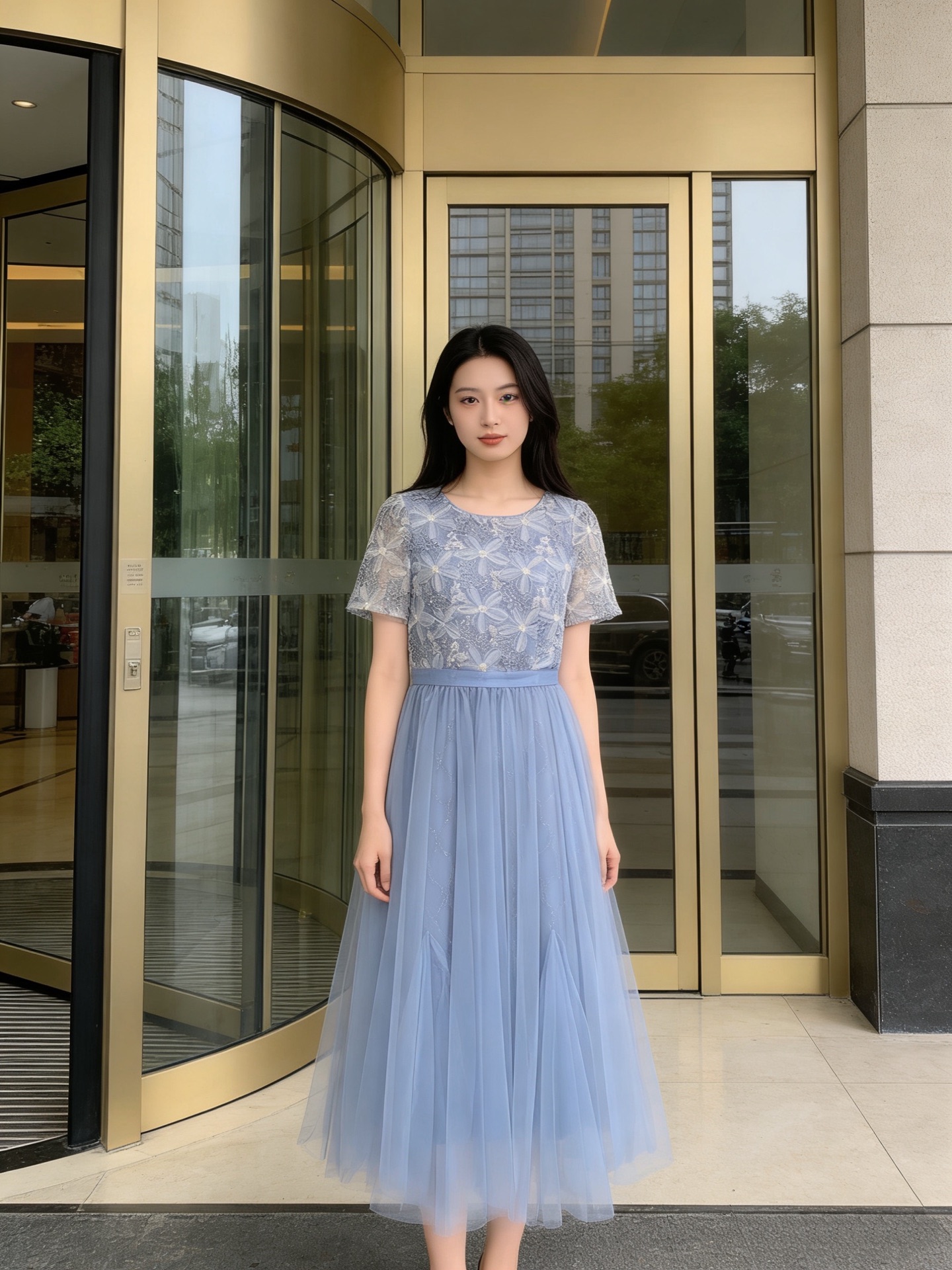 NO:744496,The girl of the highest version on the market will inspect the goods, trim the three marks on the threads, and ship the goods. If you want quality and service, please add me on WeChat. We will not accept urgent orders. Model No. G26031074 Dio* The latest version of Dio.  Apricot, pink, blue, ~ (M size bust 92, waist 74, sleeve length 22, skirt length 123), Dior-clothing, dior, dior, skirts, T-shirt,19860909市面最高版本小妹验货、修剪线头上三标、发货可发图及拍视频,要品质要服务的加我微信,不接急单.款号G26031074 Dio*新市面最高版本小妹验货、修剪线头上三标、发货可发图及拍视频,要品质要服务的加我微信,不接急单.款 高端定制网纱拼接重工珠片绣花装饰收腰显瘦短袖网纱连衣裙！杏色、粉色、蓝色、~（M码胸围92,腰围74,袖长22,裙长123）,迪奥-服装,dior,dior,skirts,T-shirt,,Women's clothing