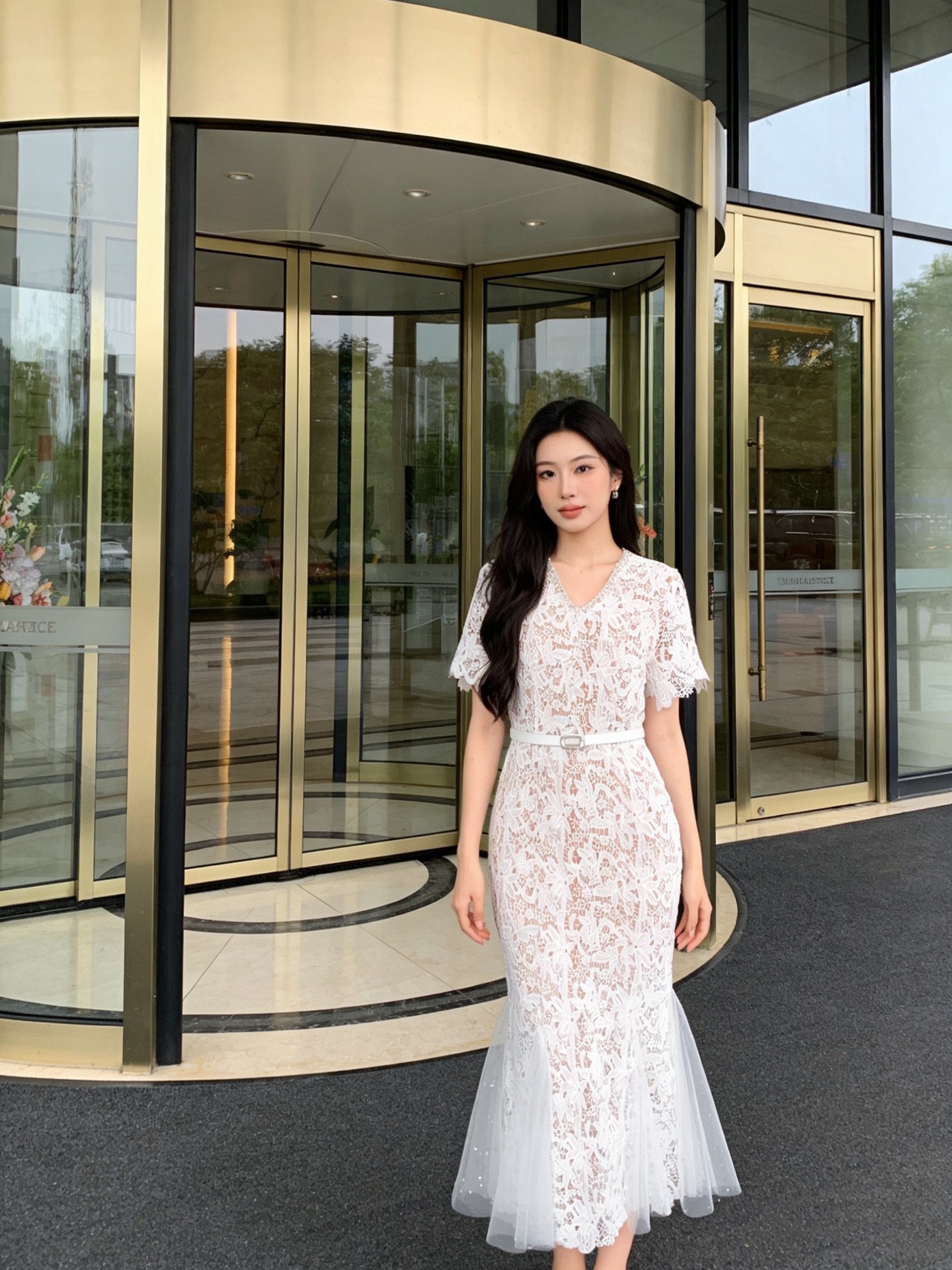 NO:776510,The highest version on the market, the girl will inspect the goods, trim the three marks on the threads, and deliver the goods. You can send pictures and take videos. If you want quality or service, please add me on WeChat. We will not accept urgent orders. Model No. G26032754  Self-Portrai* is the latest and highest version on the market. The girl inspects the goods, trims the three marks on the threads, and delivers pictures and videos. If you want quality or service, please add me on WeChat. We do not accept urgent orders. High-end customized lace water-soluble flowers, hollow hook pattern, neckline inlaid with diamonds and pearls, slim and slim hip-hugging fishtail skirt, V-neck short-sleeved lace dress with belt!  White, (S size shoulder width 37, bust 88, waist 76, sleeve length 23, skirt length 128), women's clothing, skirts, T-shirt,19860909市面最高版本小妹验货、修剪线头上三标、发货可发图及拍视频,要品质要服务的加我微信,不接急单.款号G26032754 Self-Portrai*新市面最高版本小妹验货、修剪线头上三标、发货可发图及拍视频,要品质要服务的加我微信,不接急单.款SP家高端定制蕾丝水溶花镂空勾花领口镶钻珍珠装饰、修身显瘦包臀鱼尾裙V领短袖蕾丝连衣裙配腰带！白色、 （S码肩宽37,胸围88,腰围76,袖长23,裙长128）,女装,skirts,T-shirt,,Women's clothing