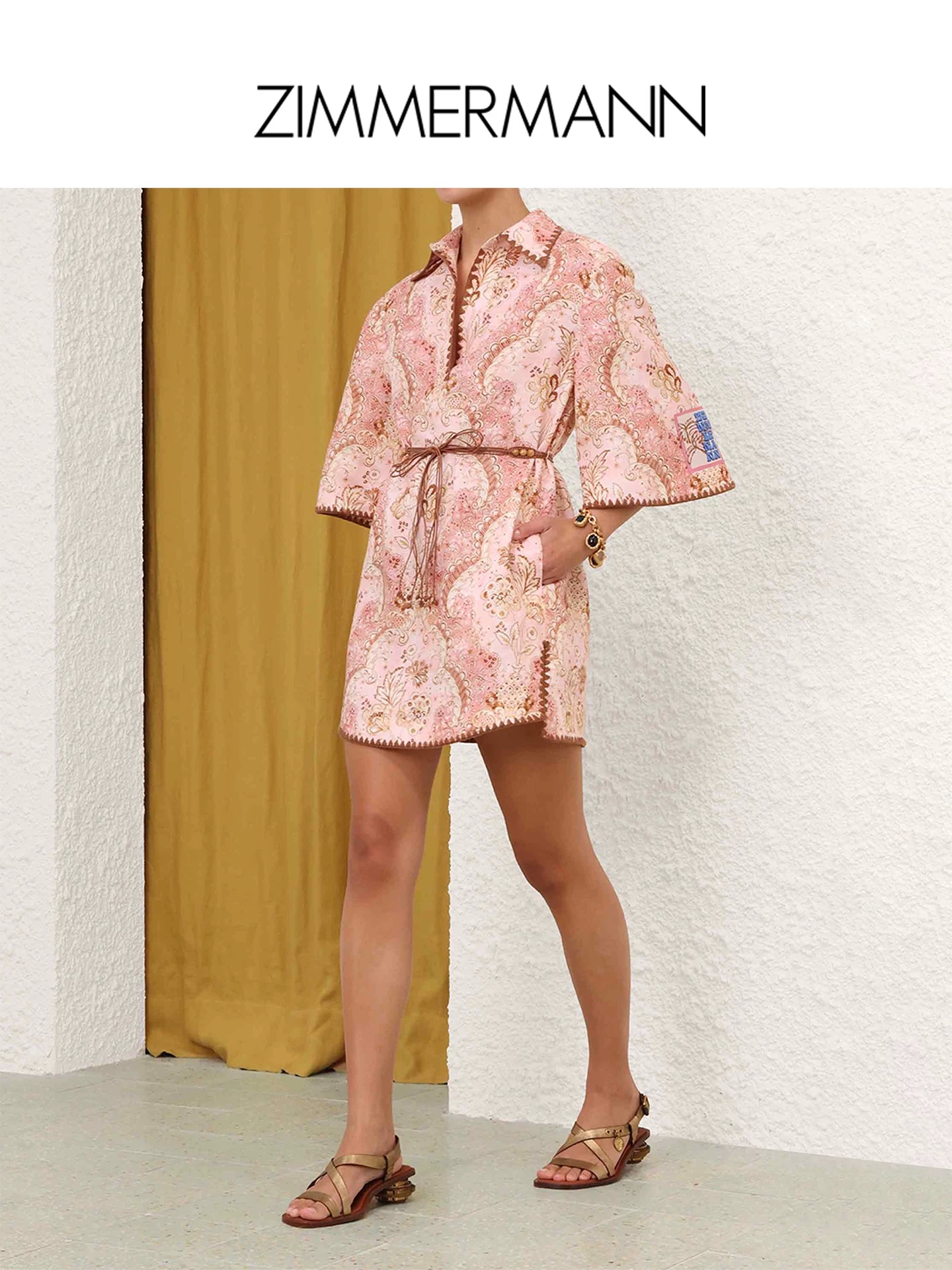 NO:777796,The highest version on the market, the girl will inspect the goods, trim the three marks on the threads, and deliver the goods. You can send pictures and take videos. If you want quality or service, please add me on WeChat. We will not accept urgent orders. Model No. G26040128 ZIMMERMAN* Zimmerman Australian brand  High-end customized cotton and linen blended fabrics, pink bohemian resort style retro prints, loose and versatile V-shaped lapels, wide sleeves and shorts, the highest version on the market. The girl will inspect the goods, trim the three marks on the threads, and send pictures and videos before delivery. If you want quality and service, add me on WeChat, and we will not accept urgent orders. This dress delivery belt!  1.2.3.4/SMLXL (size 2 shoulder width 44, bust 100, sleeve length 39, skirt length 88), Zimmerman-clothing, skirts,19860909市面最高版本小妹验货、修剪线头上三标、发货可发图及拍视频,要品质要服务的加我微信,不接急单.款号G26040128 ZIMMERMAN*兹默曼澳洲品牌 高端定制棉麻混纺面料、粉色系波西米亚度假风复古印花宽松百搭V字翻领阔袖短市面最高版本小妹验货、修剪线头上三标、发货可发图及拍视频,要品质要服务的加我微信,不接急单.款连衣裙配送腰带！1.2.3.4/SMLXL（2码肩宽44,胸围100,袖长39,裙长88）,兹默曼-服装,skirts,,Women's clothing