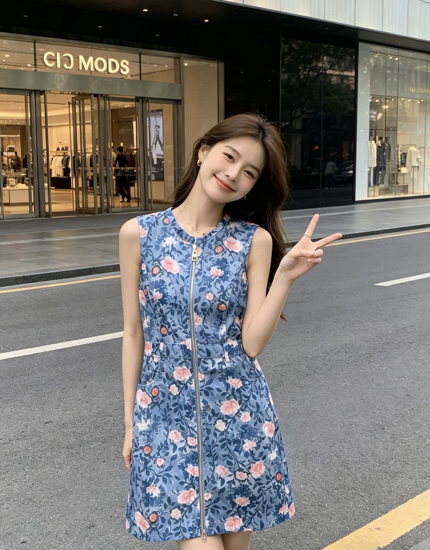 NO:803043,Style No. D26041584 LOUIS*Lvjia LV’s new holiday style flower and vine pattern printed double-ended zipper front slimming A-line skirt sleeveless vest denim floral dress!  (M size shoulder width 36, bust 88, waist 78, skirt length 84) batch,,louis vuitton,louis vuitton,louis vuitton,louis vuitton,skirts,19860909款号D26041584 LOUIS*驴家LV新款 度假风花藤图案印花双头拉链前襟修身显瘦A字裙摆无袖背心牛仔碎花连衣裙！（M码肩宽36,胸围88,腰围78,裙长84）批,,louis vuitton,louis vuitton,louis vuitton,louis vuitton,skirts,,Women's clothing