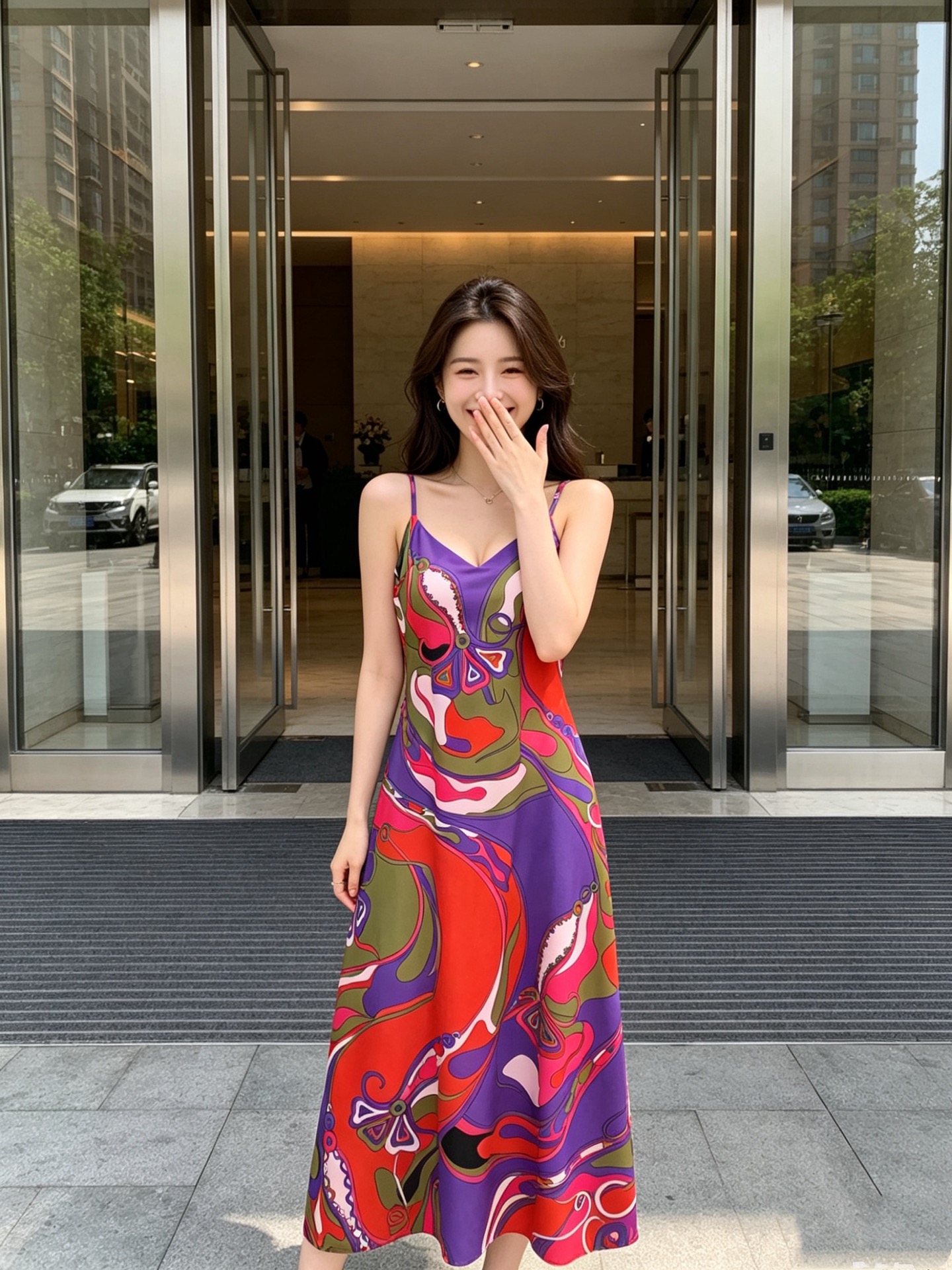 NO:826006,The highest version of the girl on the market will inspect the goods, trim the three marks on the threads, and ship the goods. If you want quality and service, please add me on WeChat. We will not accept urgent orders. Model No. D26051299 PUCC* The latest version of the girl on the market will inspect the goods, trim the three marks on the threads, and ship the goods. If you want quality and service, please add me on WeChat. We will not accept urgent orders. Customized contrasting color fashionable retro printed slim V-neck suspender dress long skirt!  (M size bust 84, waist 74, skirt length 121) suspender skirt, women's clothing, skirts,19860909市面最高版本小妹验货、修剪线头上三标、发货可发图及拍视频,要品质要服务的加我微信,不接急单.款号D26051299 PUCC*新市面最高版本小妹验货、修剪线头上三标、发货可发图及拍视频,要品质要服务的加我微信,不接急单.款定制撞色时尚复古印花修身显瘦V领吊带连衣裙长裙！ （M码胸围84,腰围74,裙长121）吊带裙,女装,skirts,,Women's clothing