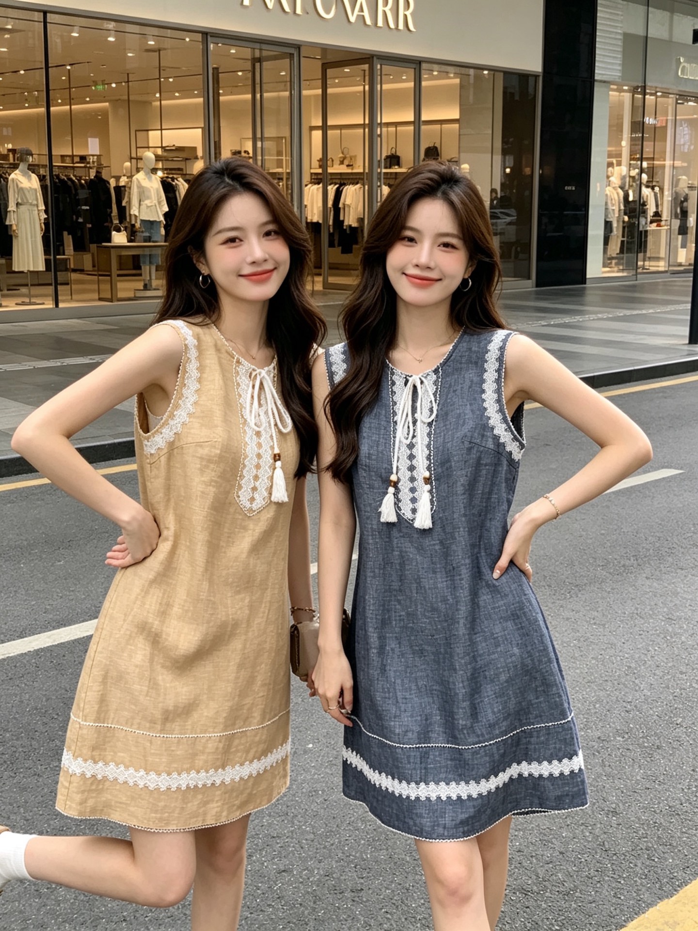 NO:829821,The highest version on the market, the girl inspects the goods, trims the three marks on the threads, and delivers the goods. You can send pictures and take videos. If you want quality and service, please add me on WeChat. We will not accept urgent orders. Style number G26051842 ZIMMERMA*N Zimmerman Australian brand. High-end customized linen fabric, bohemian style beaded embroidery lace, small A version, temperament and versatile sleeveless vest dress!  Beige, blue, (S size bust 88, skirt length 87), Zimmerman-clothing, skirts,19860909市面最高版本小妹验货、修剪线头上三标、发货可发图及拍视频,要品质要服务的加我微信,不接急单.款号G26051842 ZIMMERMA*N兹默曼澳洲品牌 高端定制亚麻面料、波西米亚风钉珠刺绣花边小A版型气质百搭无袖背心连衣裙！米黄色、蓝色、 （S码胸围88,裙长87）,兹默曼-服装,skirts,,Women's clothing