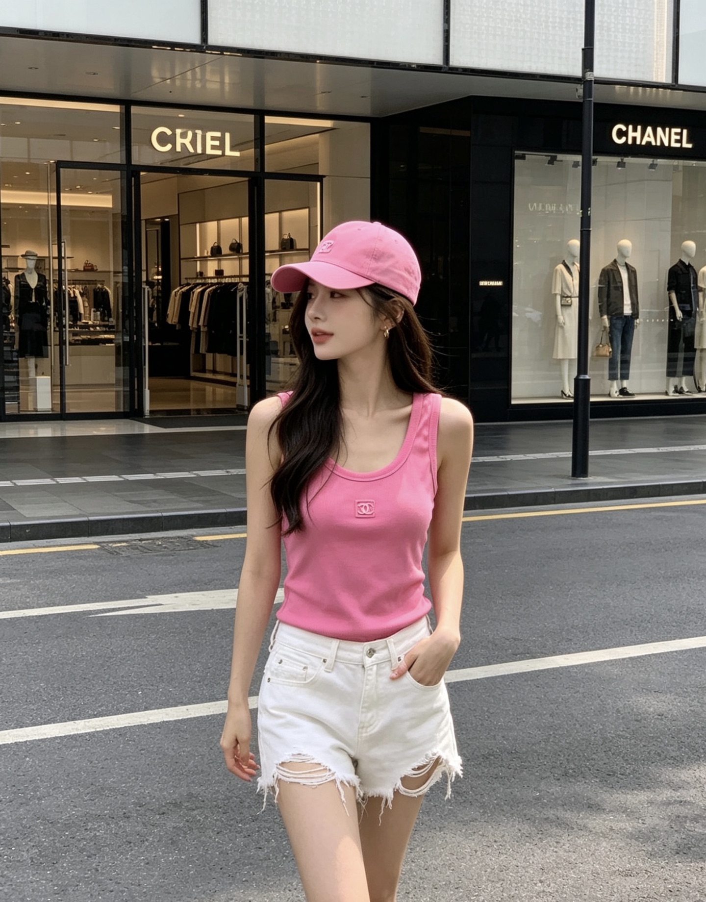 NO:857041,The highest version on the market, the girl inspects the goods, trims the three marks on the threads, pictures the goods and takes videos. If you want quality or service, please add me on WeChat. We will not accept urgent orders. Model No. D26052245  CHANE*L's new and highest version on the market, the girl inspects the goods, trims the three marks on the threads, pictures of the goods and takes videos. If you want quality or service, please add me on WeChat. We do not accept urgent orders. Customized Xiaoxiang Middle Ages style double C letter logo silicone badge decorated slimming and slimming threaded cotton sleeveless vest top!  Pink/black/white/fluoro yellow, one size fits all (bust 66, length 50), Chanel-clothing, chanel, chanel,19860909市面最高版本小妹验货、修剪线头上三标、货可图及拍视频,要品质要服务的加我微信,不接急单.款号D26052245 CHANE*L新市面最高版本小妹验货、修剪线头上三标、货可图及拍视频,要品质要服务的加我微信,不接急单.款定制小香中古风双C字母logo硅胶徽章装饰修身显瘦螺纹棉无袖背心上衣！粉/黑/白/荧光黄、均码（胸围66,衣长50）,香奈儿-服装,chanel,chanel,,Women's clothing