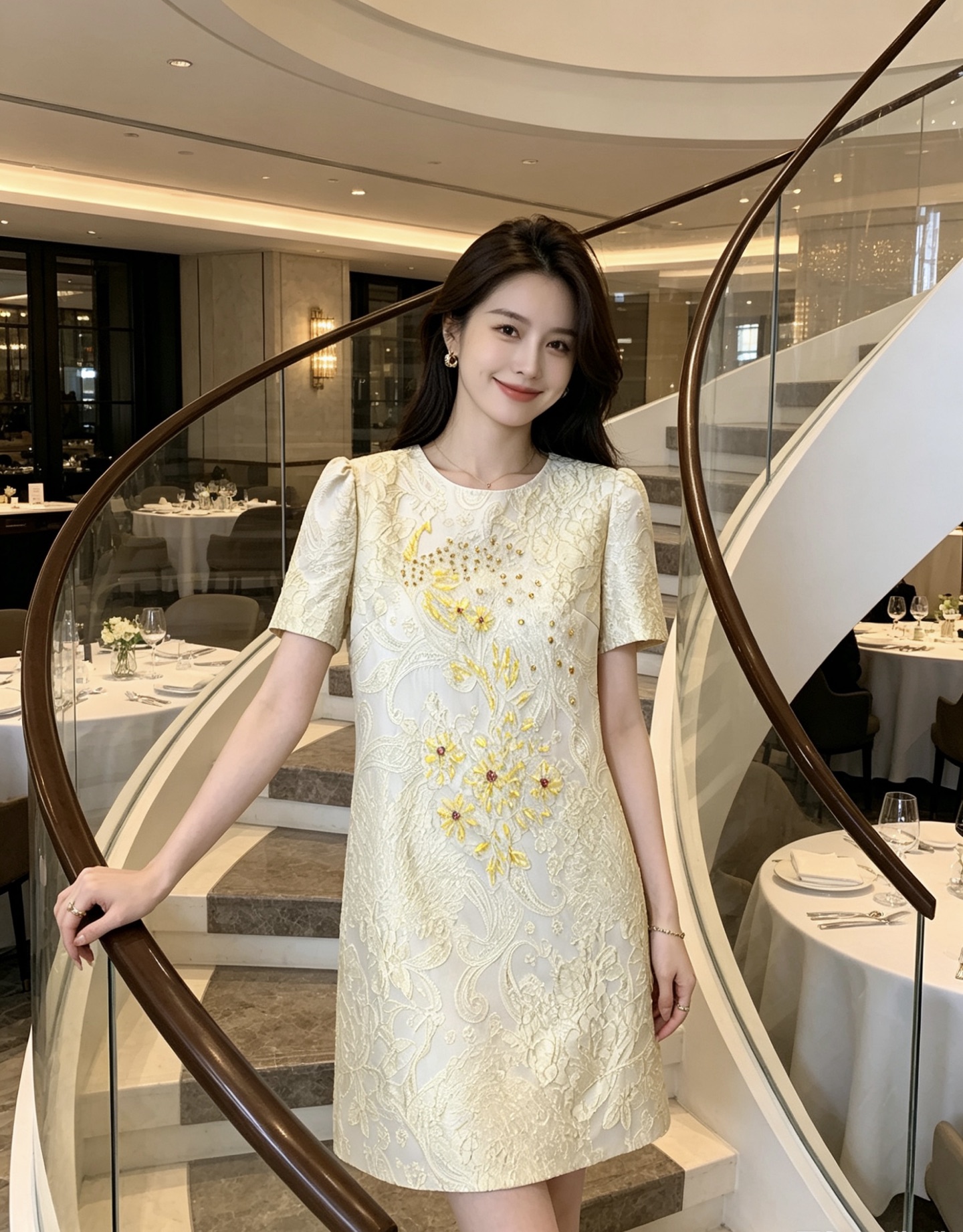 NO:864025,The girl of the highest version on the market will inspect the goods, trim the three marks on the threads, and ship the goods. If you want quality and service, please add me on WeChat. We will not accept urgent orders. Model No. G26052845 & Dolce & Gabbana DG* The latest version of the girl on the market will inspect the goods, trim the three marks on the threads, and ship the goods. You can send pictures and take videos of the goods. If you want quality and service, please add me on WeChat. We will not accept urgent orders.  High-end customized palace-style retro jacquard fabric, heavy beading and diamond decoration, slim fit, round neck short-sleeved dress, banquet dress!  (M size shoulder width 36, bust 90, sleeve length 21, skirt length 87), Dolce & Gabbana-clothing, Dolce&Gabbana, skirts, T-shirt,19860909市面最高版本小妹验货、修剪线头上三标、发货可发图及拍视频,要品质要服务的加我微信,不接急单.款号G26052845 &杜嘉班纳DG*新市面最高版本小妹验货、修剪线头上三标、发货可发图及拍视频,要品质要服务的加我微信,不接急单.款 高端定制宫廷风复古提花面料、重工串珠镶钻装饰修身显瘦圆领短袖连衣裙宴会礼服裙！ （M码肩宽36,胸围90,袖长21,裙长87）,杜嘉班纳-服装,Dolce&Gabbana,skirts,T-shirt,,Women's clothing