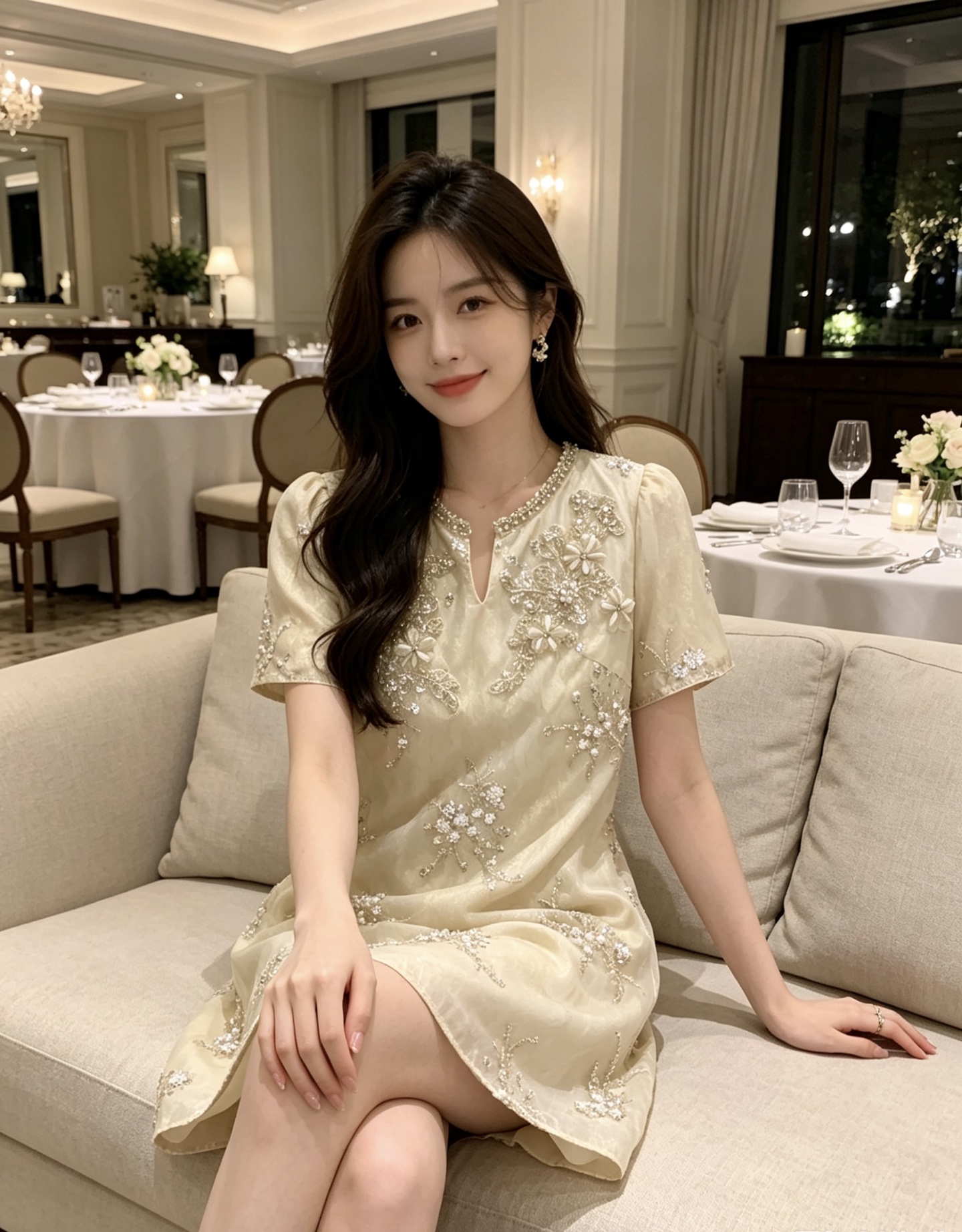 NO:864013,The girl of the highest version on the market will inspect the goods, trim the three marks on the threads, and ship the goods. If you want quality and service, please add me on WeChat. We will not accept urgent orders. Model No. G53188 Dio*. The latest version of the girl on the market will inspect the goods, trim the three marks on the threads and ship the goods. You can send pictures and videos. If you want quality and service, please add me on WeChat. We will not accept urgent orders. A high-end customized three-dimensional beaded flower branch heavy industry embroidery slimming slim round neck small V-mouth short-sleeved dress!  (M size bust 86, sleeve length 20, skirt length 85), Dior-clothing, dior, dior, skirts, T-shirt,19860909市面最高版本小妹验货、修剪线头上三标、发货可发图及拍视频,要品质要服务的加我微信,不接急单.款号G53188 Dio*新市面最高版本小妹验货、修剪线头上三标、发货可发图及拍视频,要品质要服务的加我微信,不接急单.款高端定制 立体珠片花枝重工绣花修身显瘦圆领小V口短袖礼服连衣裙！ （M码胸围86,袖长20,裙长85）,迪奥-服装,dior,dior,skirts,T-shirt,,Women's clothing
