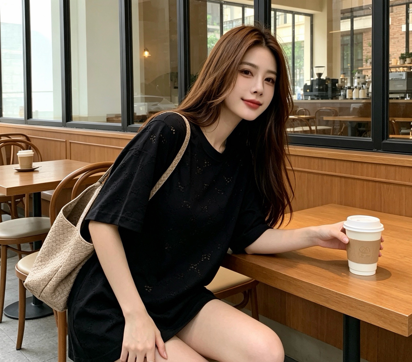 NO:922797,Style number G26071053 GCUU* new high-end customized GG letter logo fabric fashionable and versatile round neck short-sleeved T-shirt top!  Black, white, (S size bust 84, sleeve length 15, clothing length 55), T-shirt, tees, t-shirt,19860909款号G26071053 GCUU*新款高端定制GG字母logo面料时尚百搭圆领短袖T恤上衣！黑色、白色、 （S码胸围84,袖长15,衣长55）批,,T-shirt,tees，t-shirt,,Women's clothing