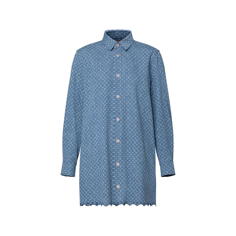 NO:933718,Style No. G71724 LOUIS* Lvjia’s new high-version LV customized ultra-soft washed denim fabric, all-over presbyopia logo printed hem embroidered lace craftsmanship, customized steel-printed letter buttons, loose casual and versatile lapel long-sleeved denim jacket, mid-length jacket shirt dress!  (S size shoulder width 38, bust 94, sleeve length 60, dress length 76), Louis Vuitton-clothing,louis vuitton,louis vuitton,louis vuitton,louis vuitton,louis vuitton,skirts,jackets & coats,shirts,19860909款号G71724 LOUIS*驴家新款高版本LV定制超软水洗牛仔面料 满身老花logo印花下摆绣花边工艺、定制钢印字母纽扣宽松休闲百搭翻领长袖牛仔衣、中长款外套衬衫裙！ （S码肩宽38,胸围94,袖长60,衣长76）,路易威登-服装,louis vuitton,louis vuitton,louis vuitton,louis vuitton,louis vuitton,skirts,jackets & coats,shirts,,Women's clothing