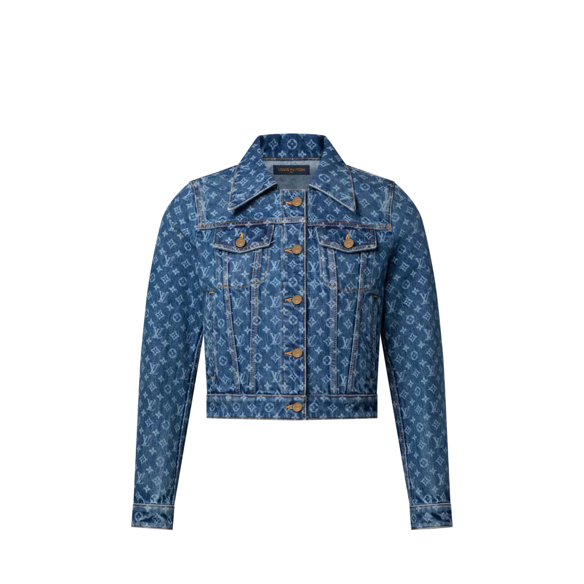 NO:943656,Model No. D26073053 LOUIS*Lvjia LV’s new style is fashionable, cool and hot girl style, printed with dark pattern old flower logo printed placket, single-breasted, stenciled icon buttons, flap pockets, long-sleeved lapels, short denim jacket top!  (M size shoulder width 37, bust 96, sleeve length 62, clothing length 47), Louis Vuitton-clothing,louis vuitton,louis vuitton,louis vuitton,louis vuitton,louis vuitton,jackets & coats,19860909款号D26073053 LOUIS*驴家LV新款 气质时尚酷飒辣妹风满印暗纹老花logo印花门襟单排扣钢印图标纽扣、翻盖口袋长袖翻领短款牛仔外套上衣！（M码肩宽37,胸围96,袖长62,衣长47）,路易威登-服装,louis vuitton,louis vuitton,louis vuitton,louis vuitton,louis vuitton,jackets & coats,,Women's clothing