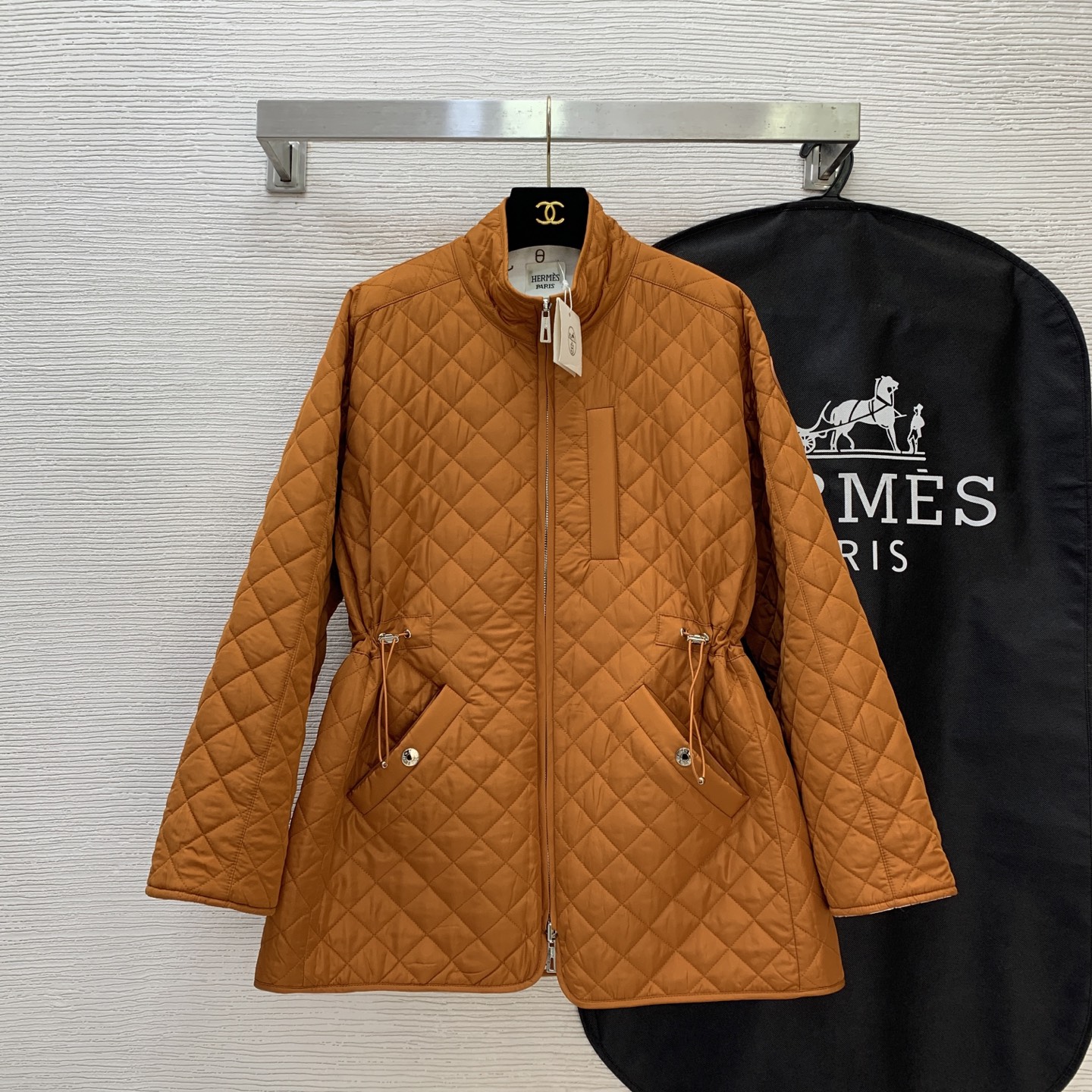 Hermes Reversible Quilted Jacket