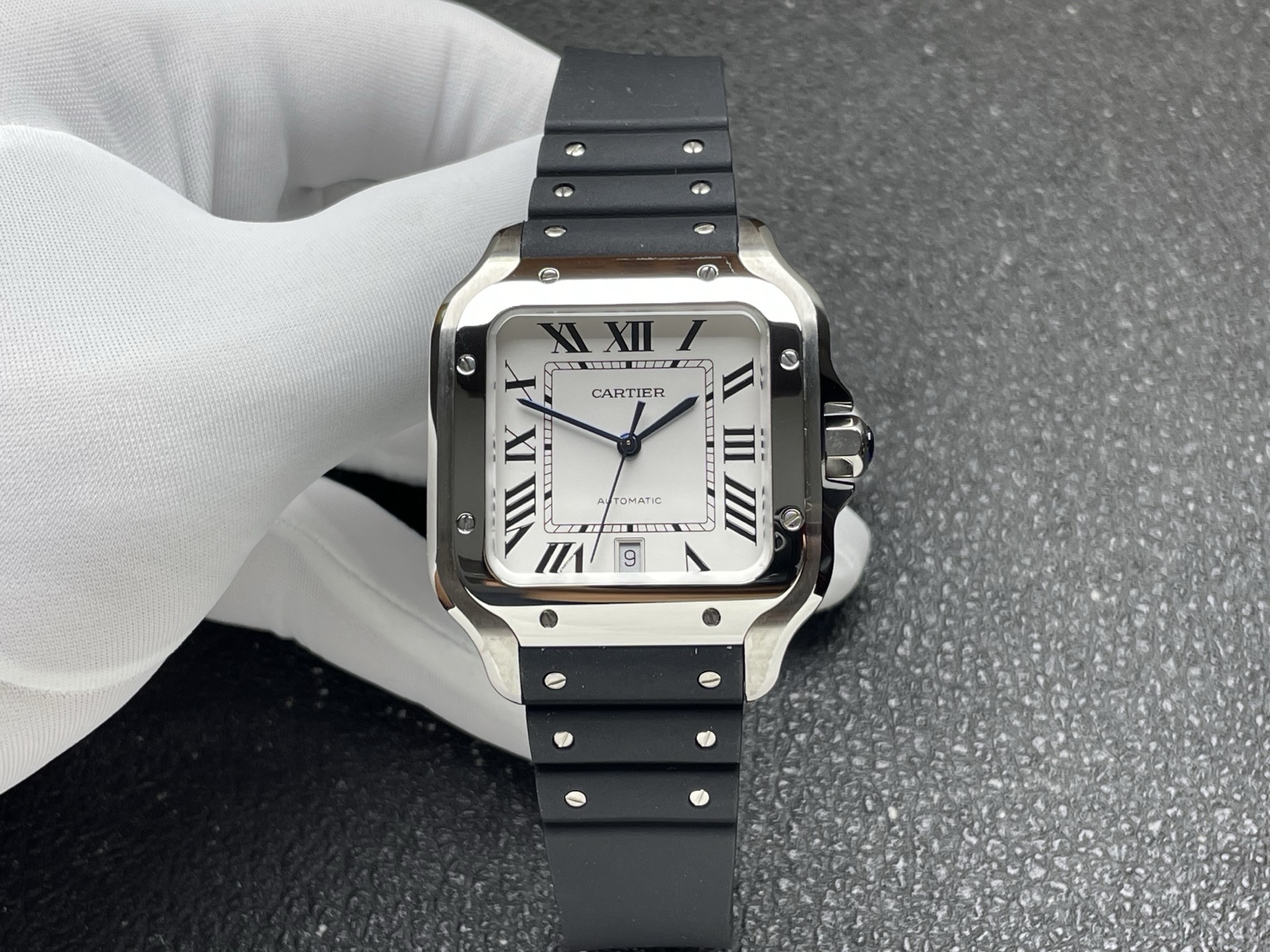 NO:641099,GF tape version of Santos on sale [happy],19860909GF胶带版山度士特价[愉快],,Watch