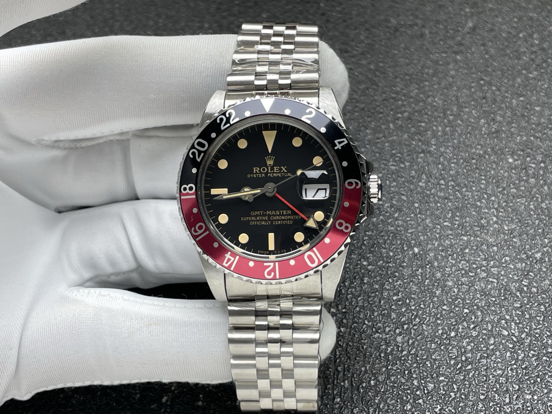 NO:860454,W M Rolex ROLEX Retro GMT Retro GMT-Master Series New Ring 2836 Machine WM's ingenious work, a small test of the skill, triggering another wave of strong retro flavor, sincerely recommend the Rolex Retro GMT-Master II watch, retro bracelet case, 2836-2 movement, 40mm mechanical watch,, rolex19860909W M 劳力士 ROLEX 复古GMT 复古格林尼治型系列 新圈口 2836 机 WM匠心之作,小试牛刀,引发又一波强烈的复古味道,诚意推荐劳力士复古格林尼治型II腕表,复古型表链表壳,2836-2机芯,40mm机械腕表,,,rolex,Watch