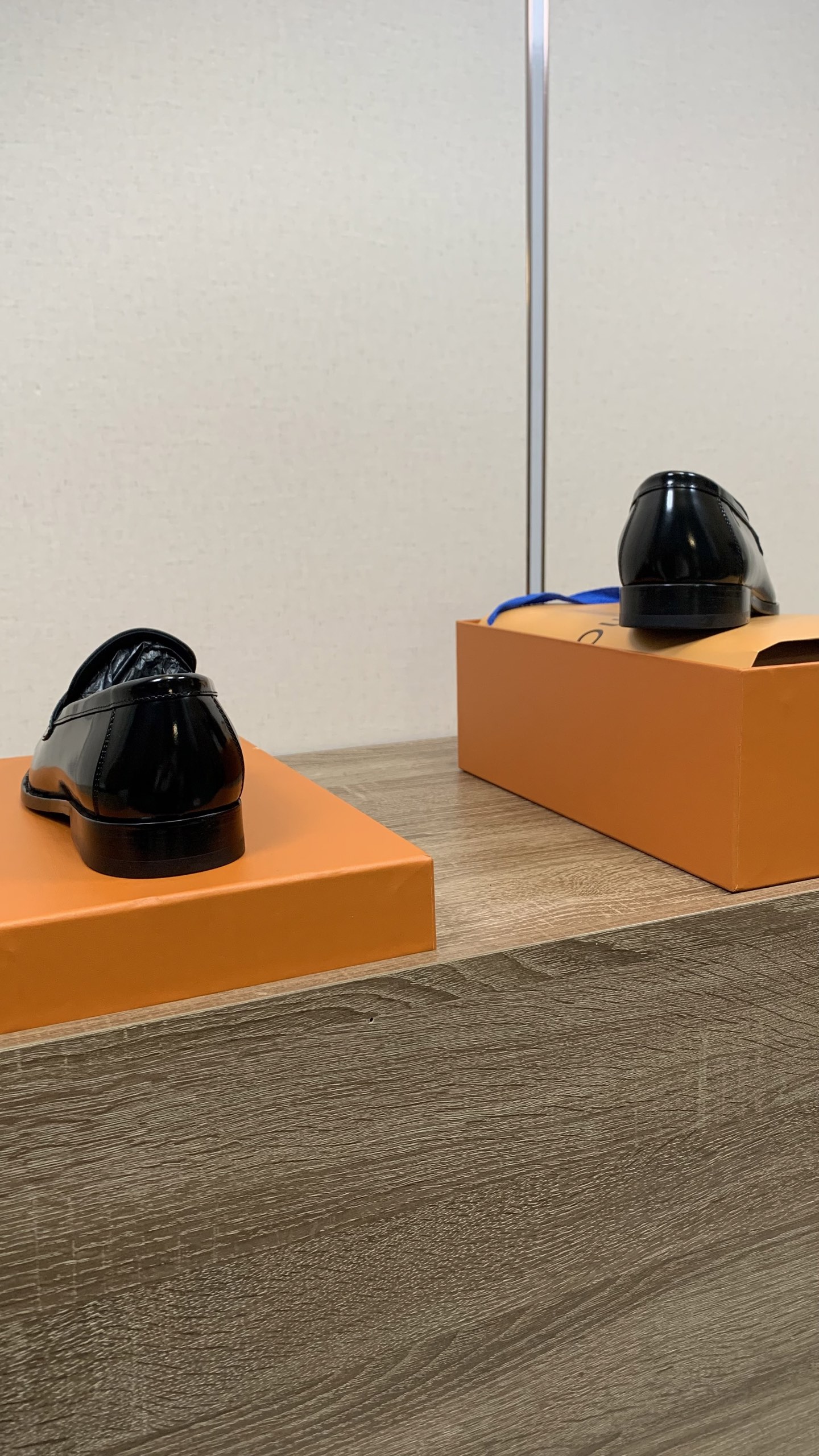 Louis Vuitton Men's Black Leather Loafers with Lock Detail, Sizes 39-46 9 i1749916505696 9280 0 1