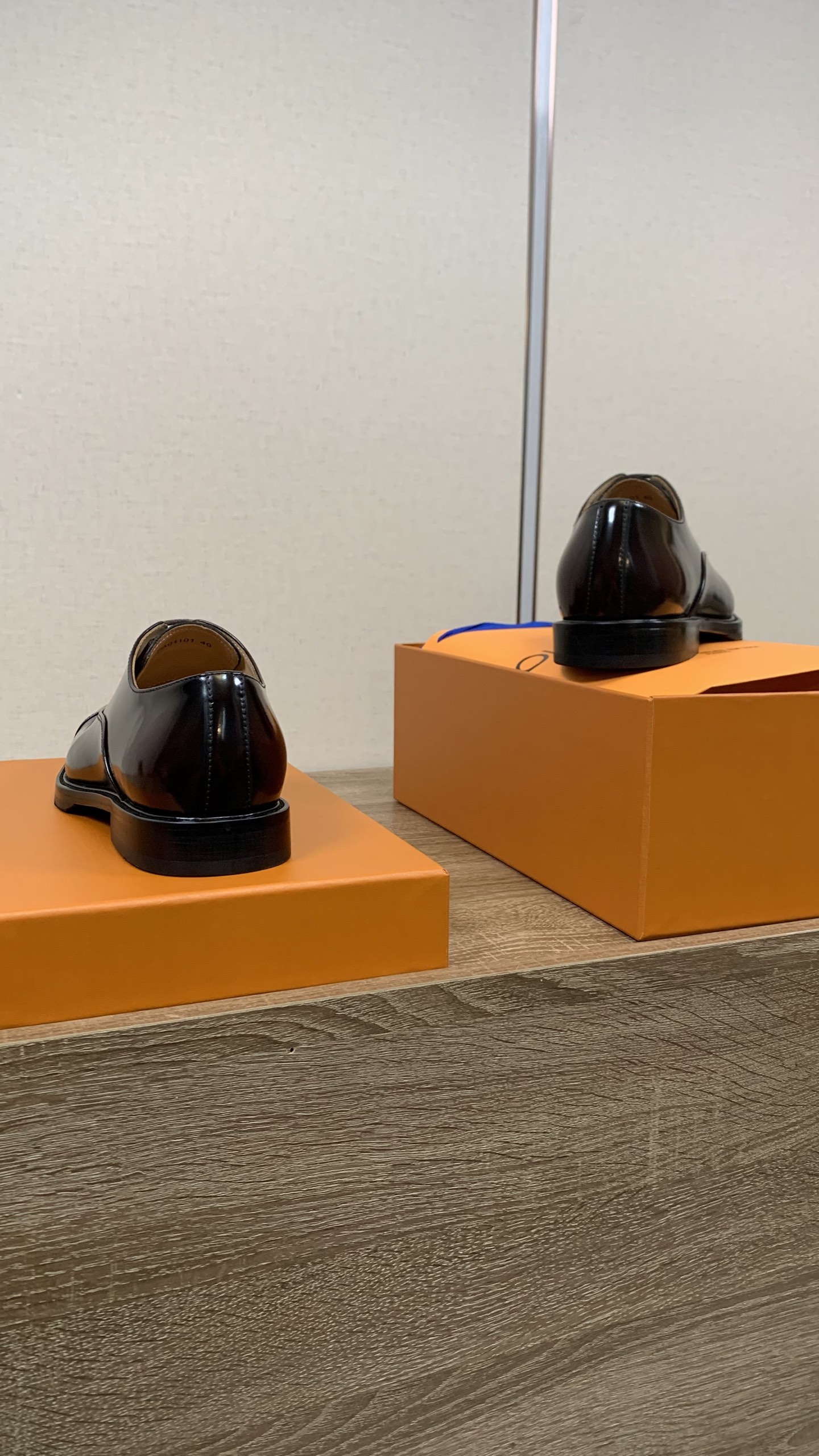 Louis Vuitton Men's Burgundy Leather Business Dress Shoes, Sizes 39-46 9 i1753959067396 8490 0 2