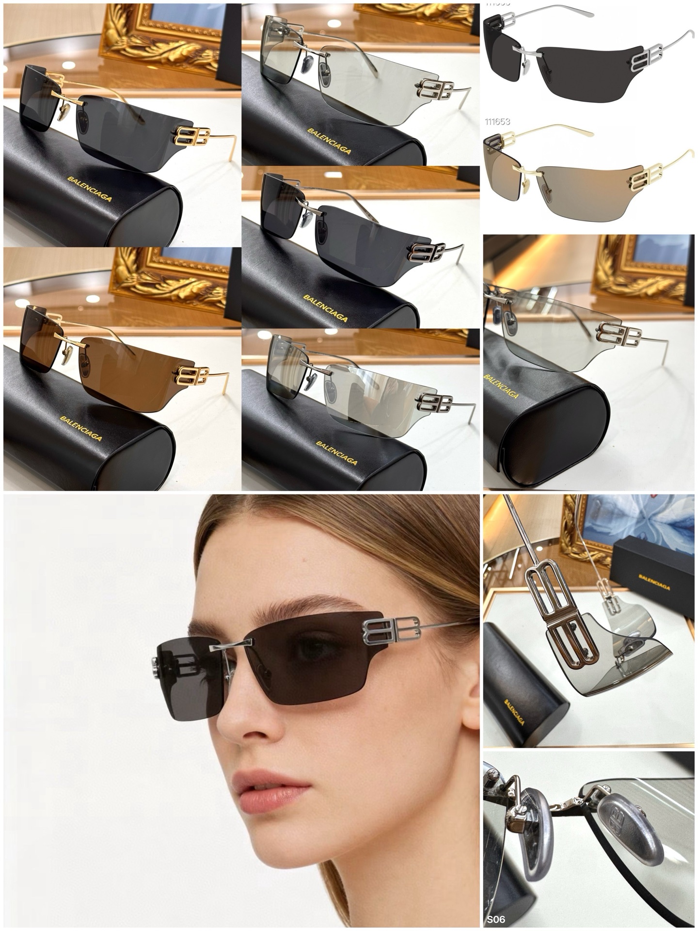 발렌시아가 선글라스 56393 Balenciaga Sunglasses
