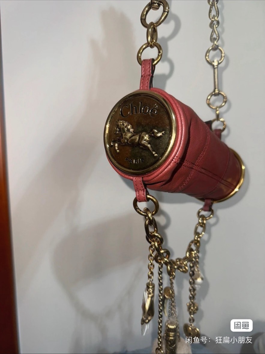 🖤2026Chloé Chateau Treasure cylinder pen holder bag photo 1