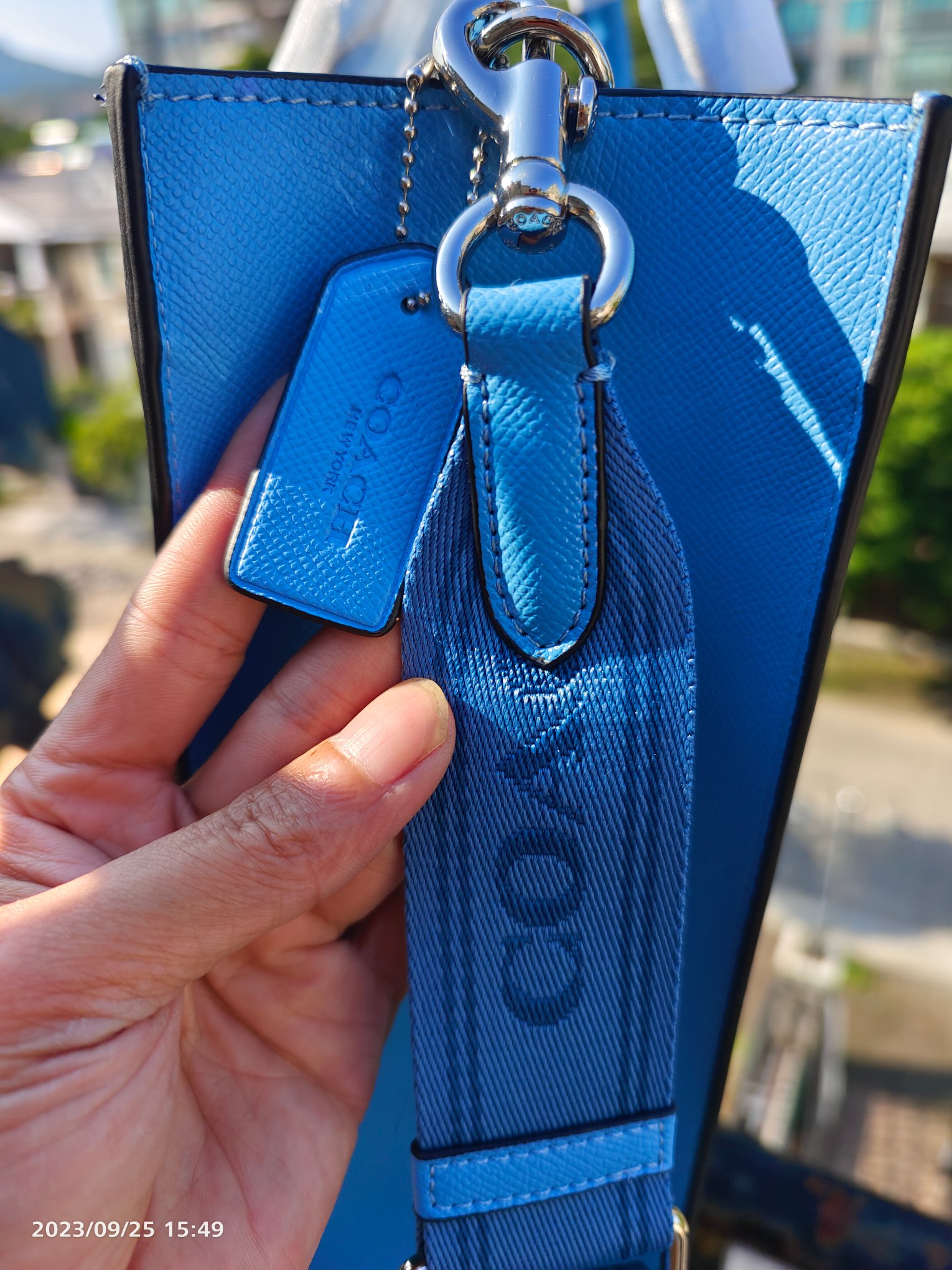 Coach Coach蔻驰cj844 男士黑色 标志40号托特包 手提包 标志40号托特包牛皮