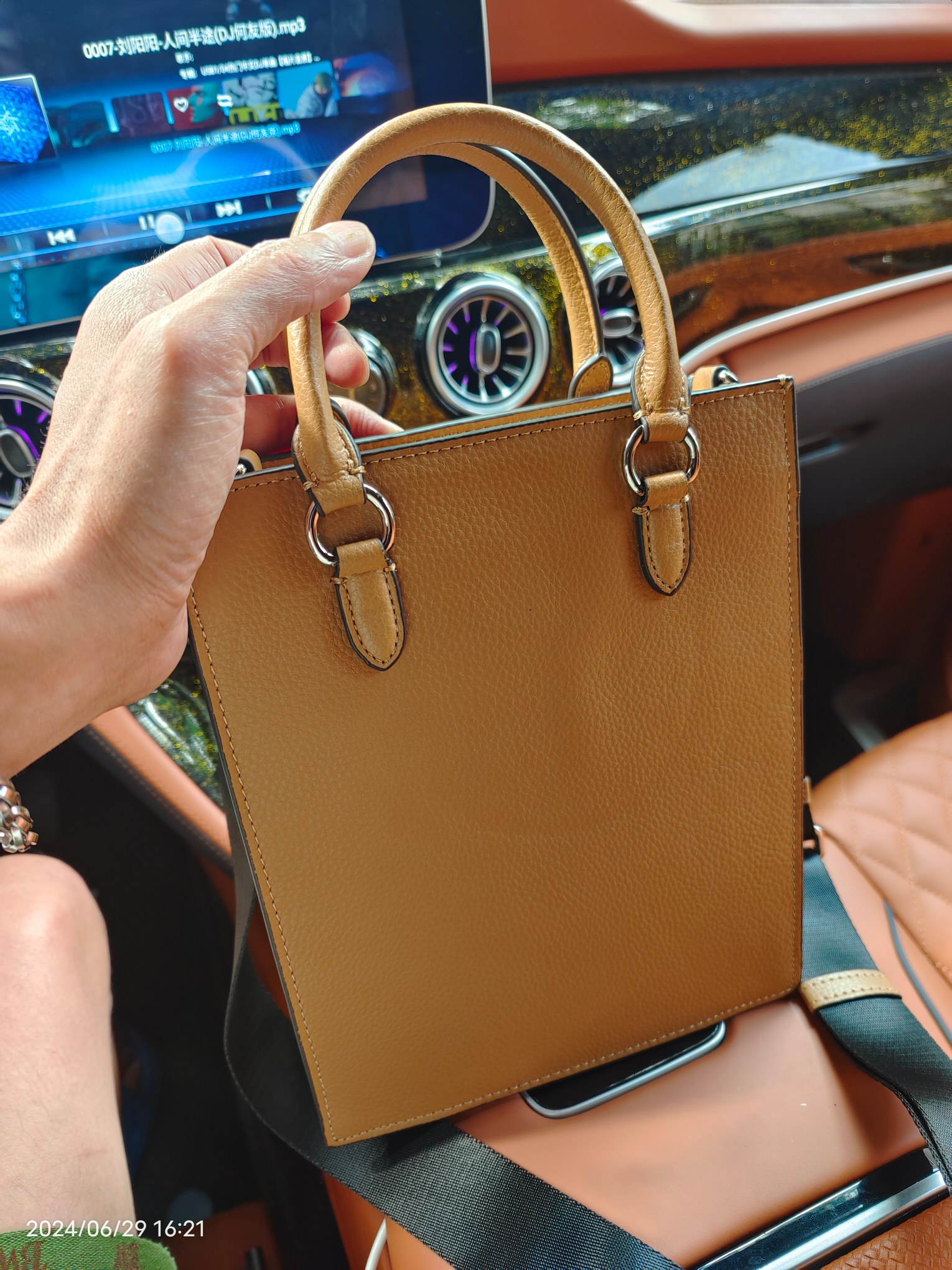 Coach CR312头层皮 级COACH/蔻驰奥莱 VARSITY元素DYLAN托特包通勤斜挎手提中号尺寸20