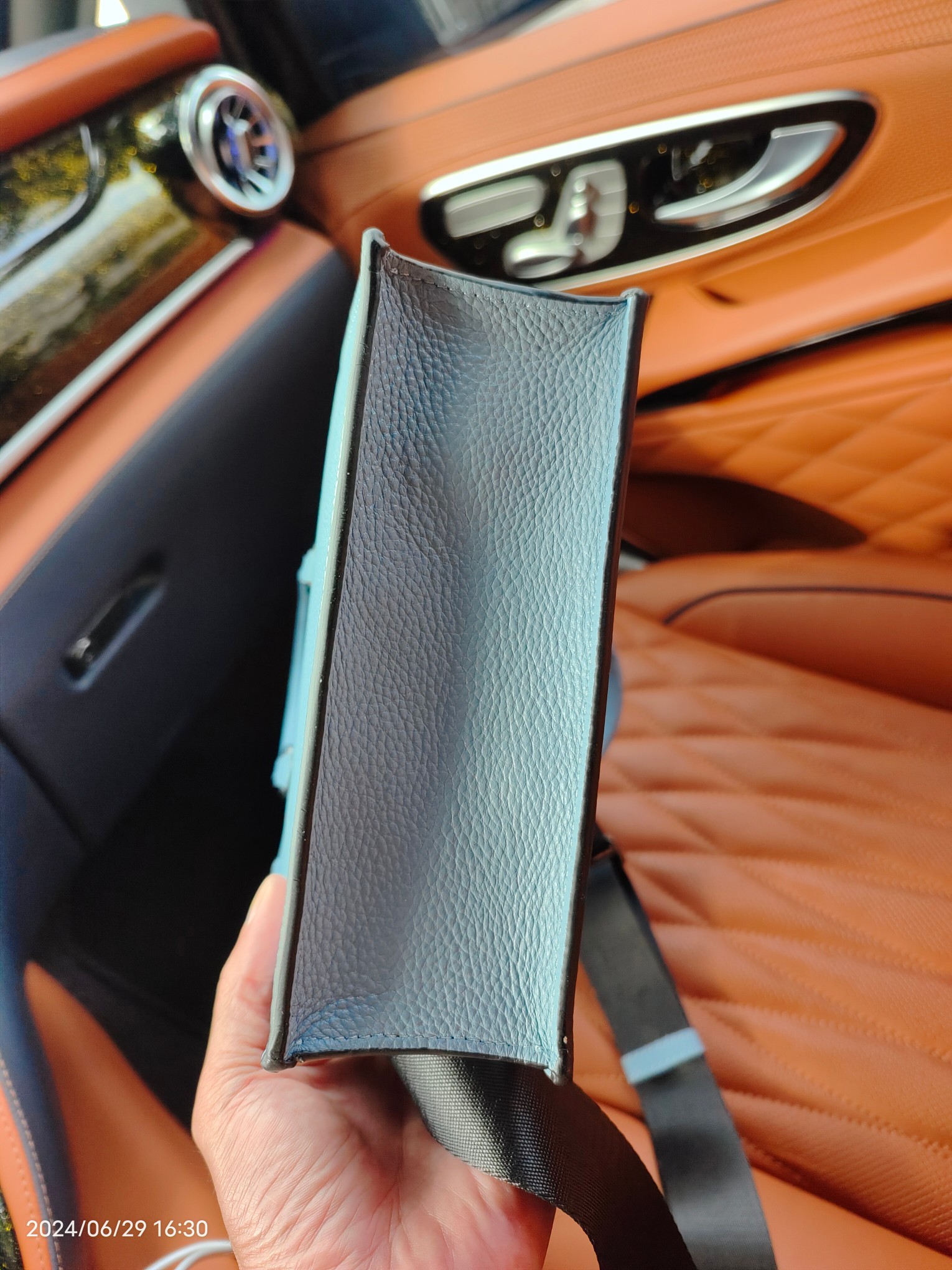 Coach CR312头层皮 级COACH/蔻驰奥莱 VARSITY元素DYLAN托特包通勤斜挎手提中号尺寸20