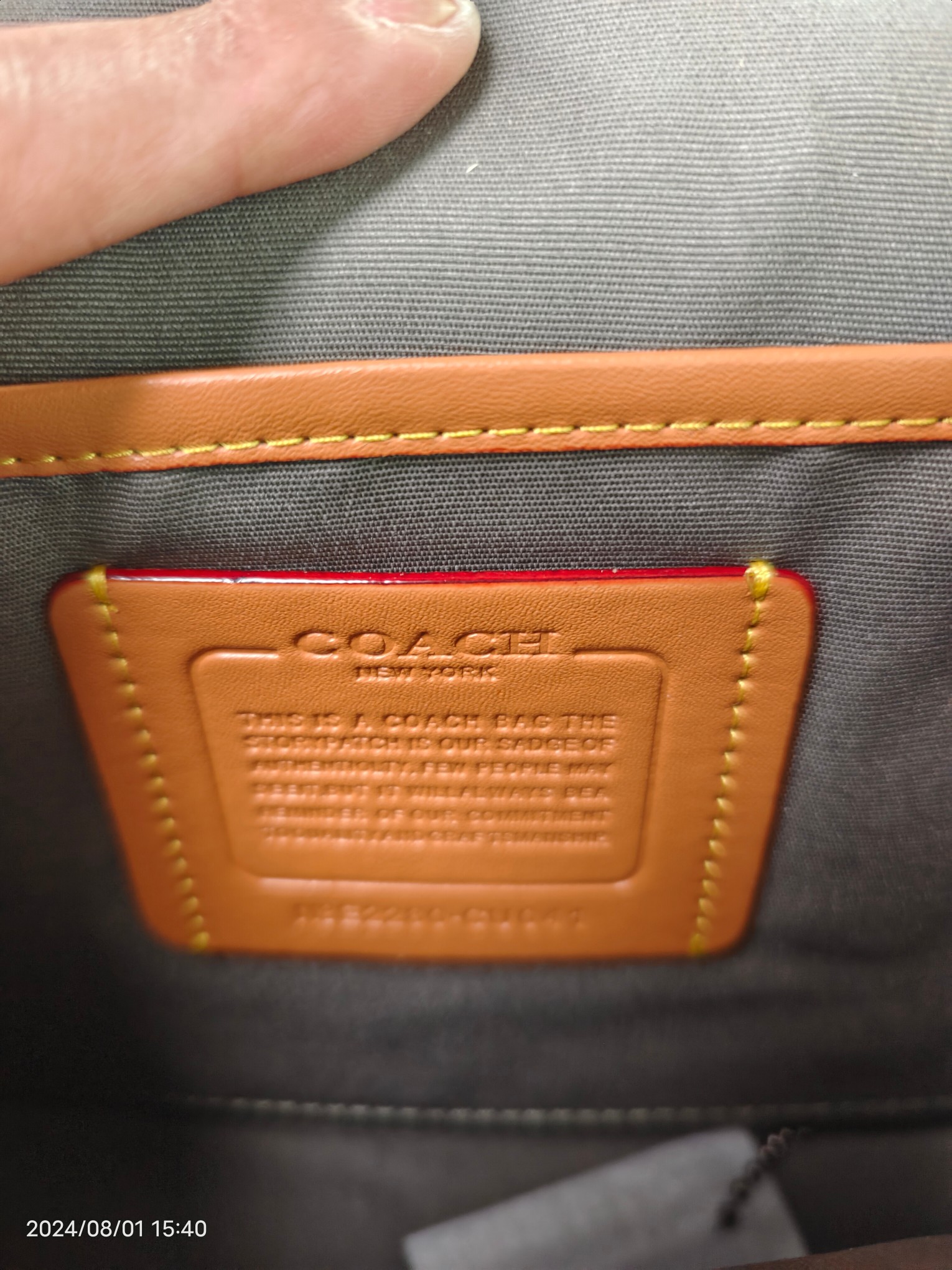 Coach COACH/蔻驰CU041浅蓝布配皮新款男包袋相机包 CU202 LEAGUE信使包尺寸29/7/20cm