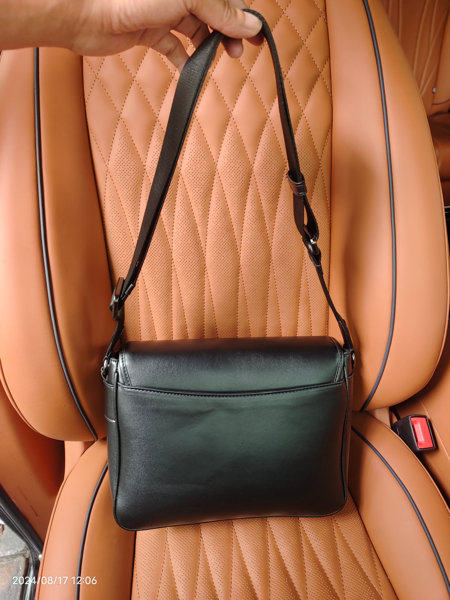 Coach COACH/型号CT110蔻驰代购男士新款Racer系列单肩斜挎包邮差包 通勤包 老花拼色尺寸28/22.5/7.5cm