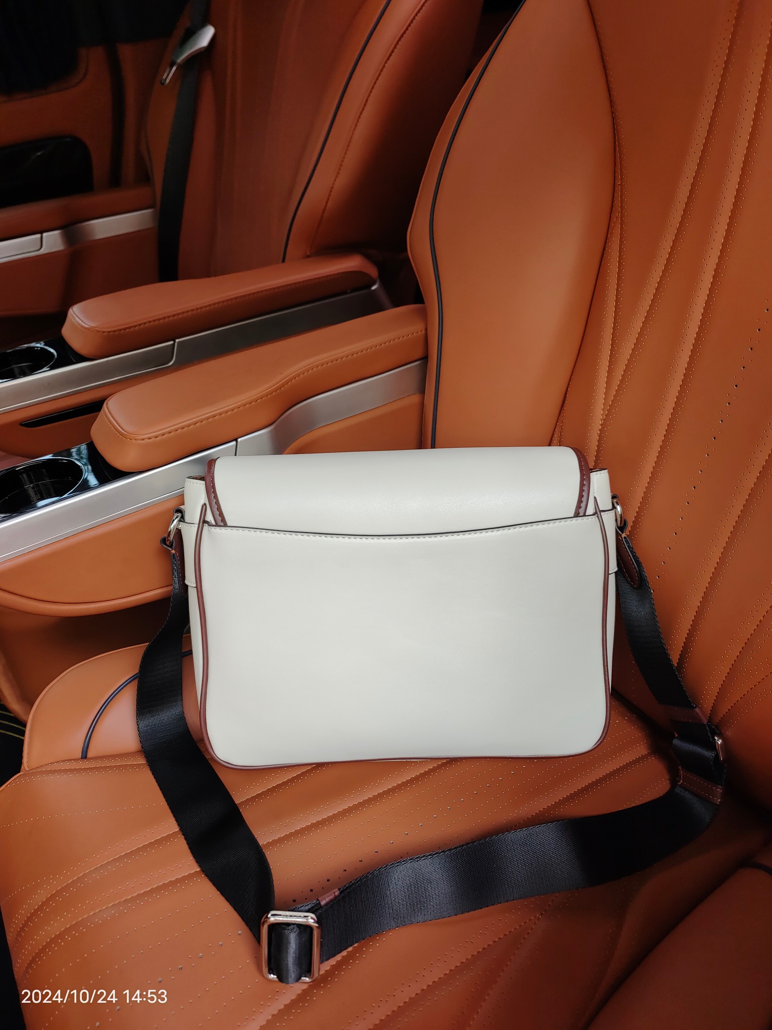 Coach COACH/蔻驰奥莱CT716 CT753 CU110男士 标志老花 RACER信使包 翻盖邮差包斜挎包