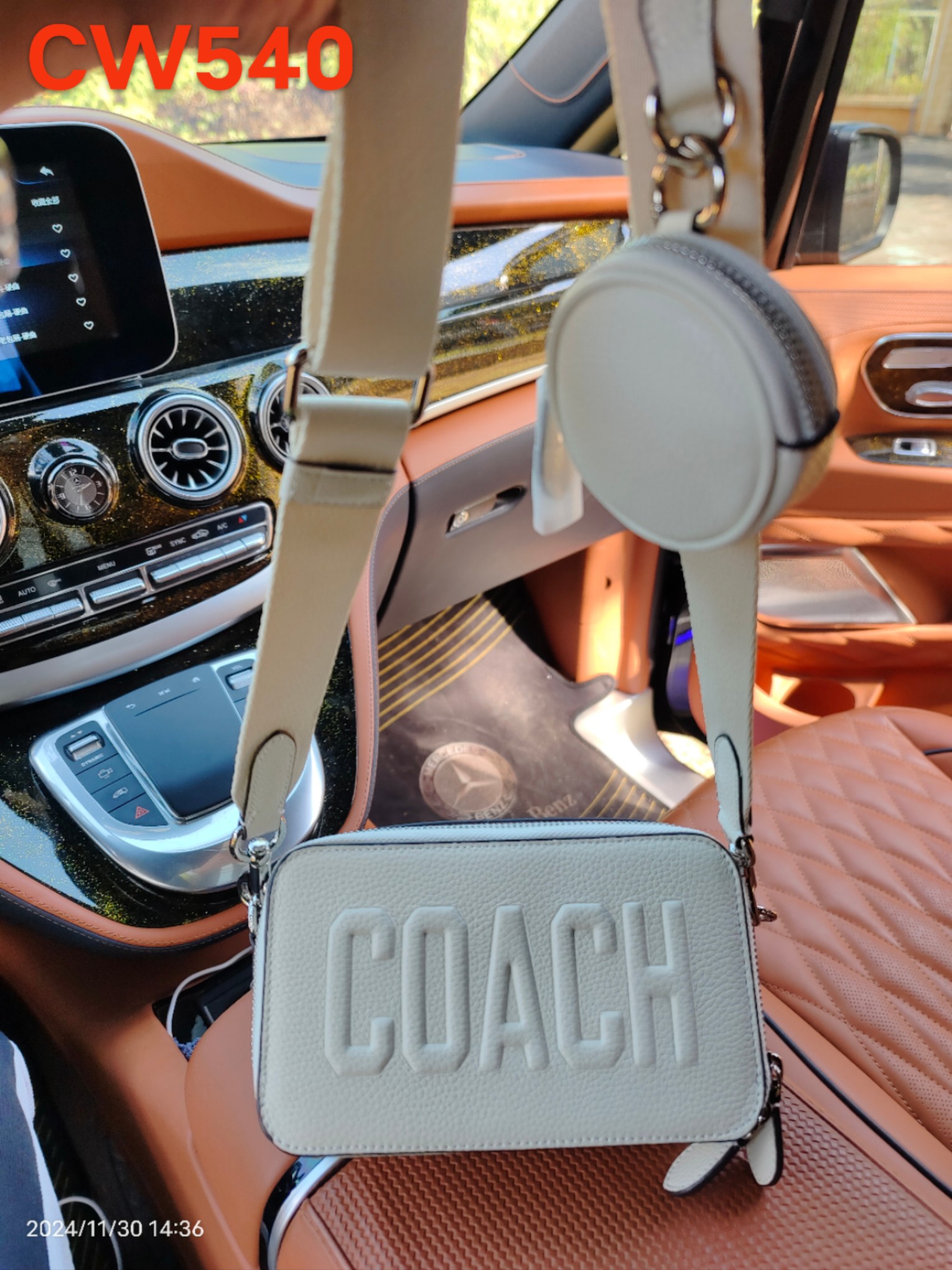 Coach CW540头层皮最新款 COACH蔻驰男包新款CHARTER纤巧型单肩斜挎包 相机包 新款charter男士款尺寸20/12/5cm