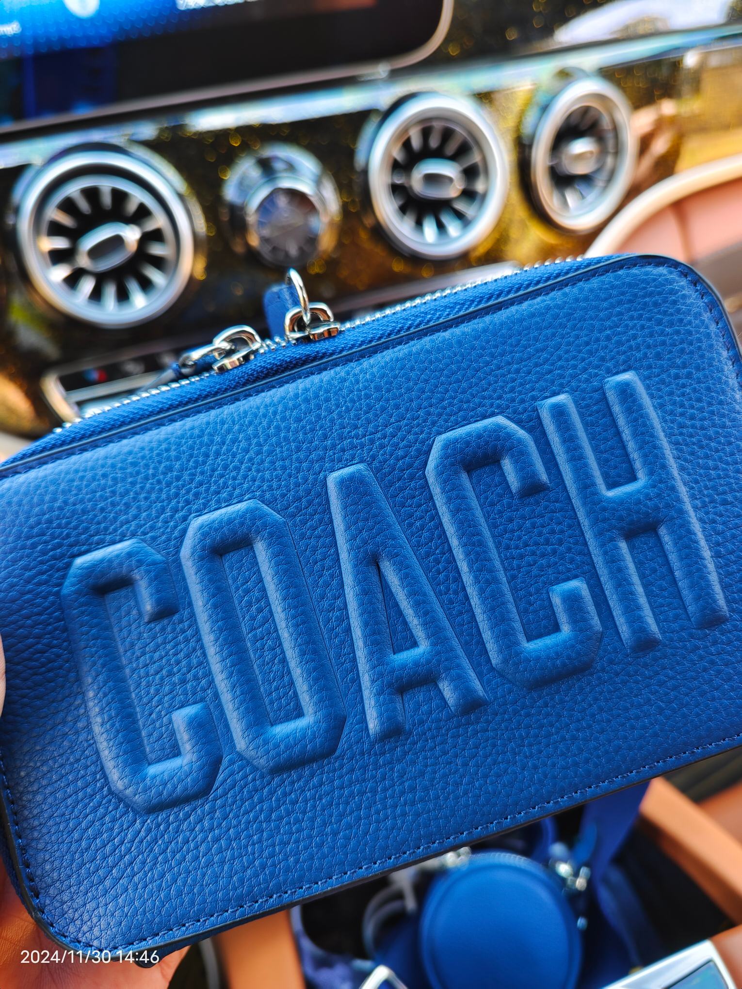 Coach CW540头层皮最新款 COACH蔻驰男包新款CHARTER纤巧型单肩斜挎包 相机包 新款charter男士款尺寸20/12/5cm